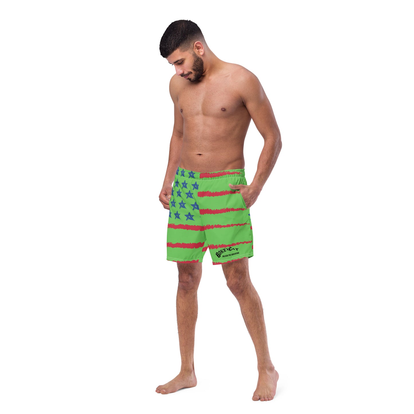 BokeyCat Swim Trunks