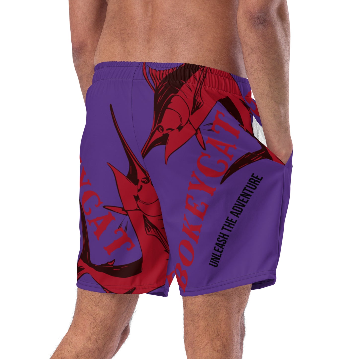 BokeyCat Swim Trunks