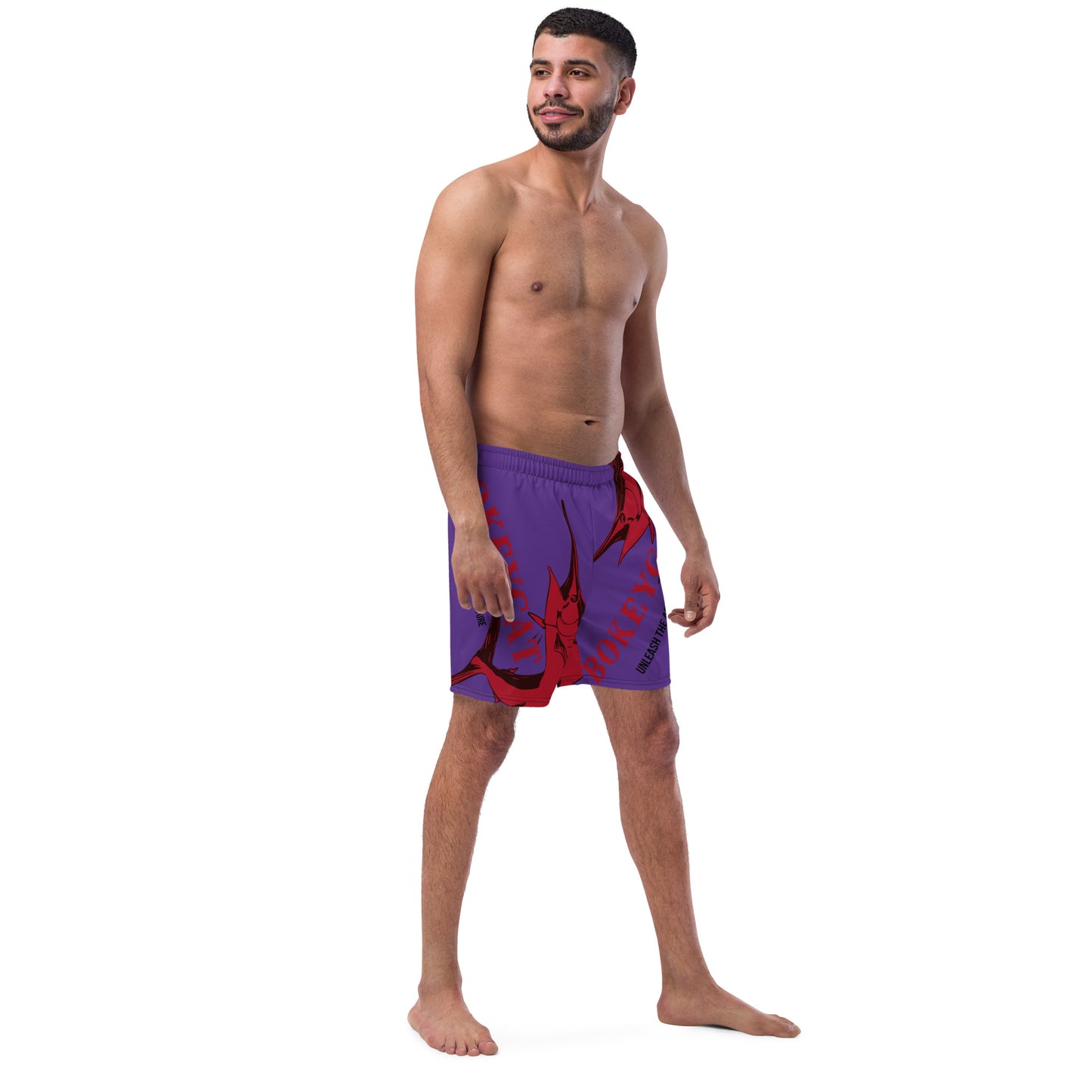 BokeyCat Swim Trunks