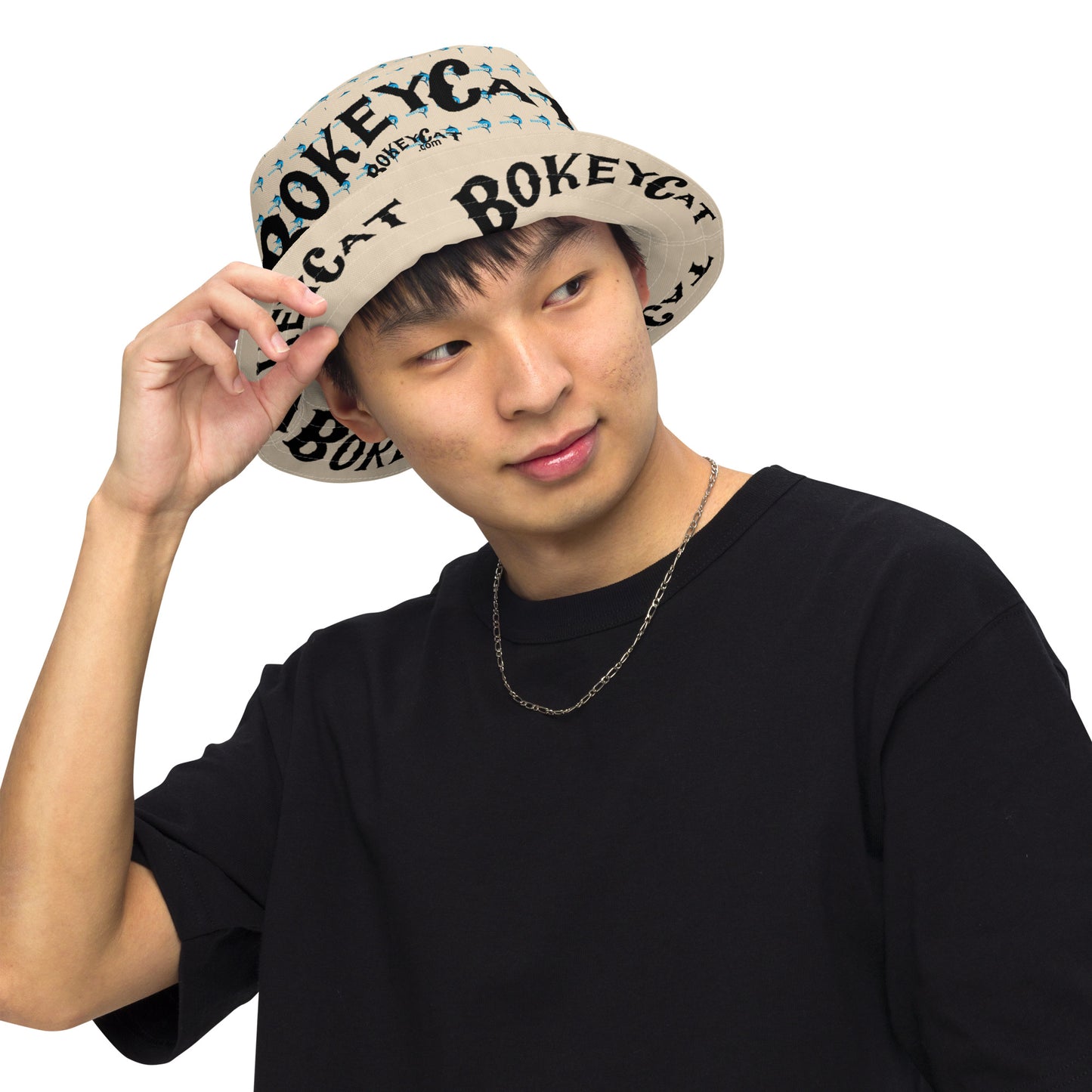 BokeyCat Reversible bucket hat