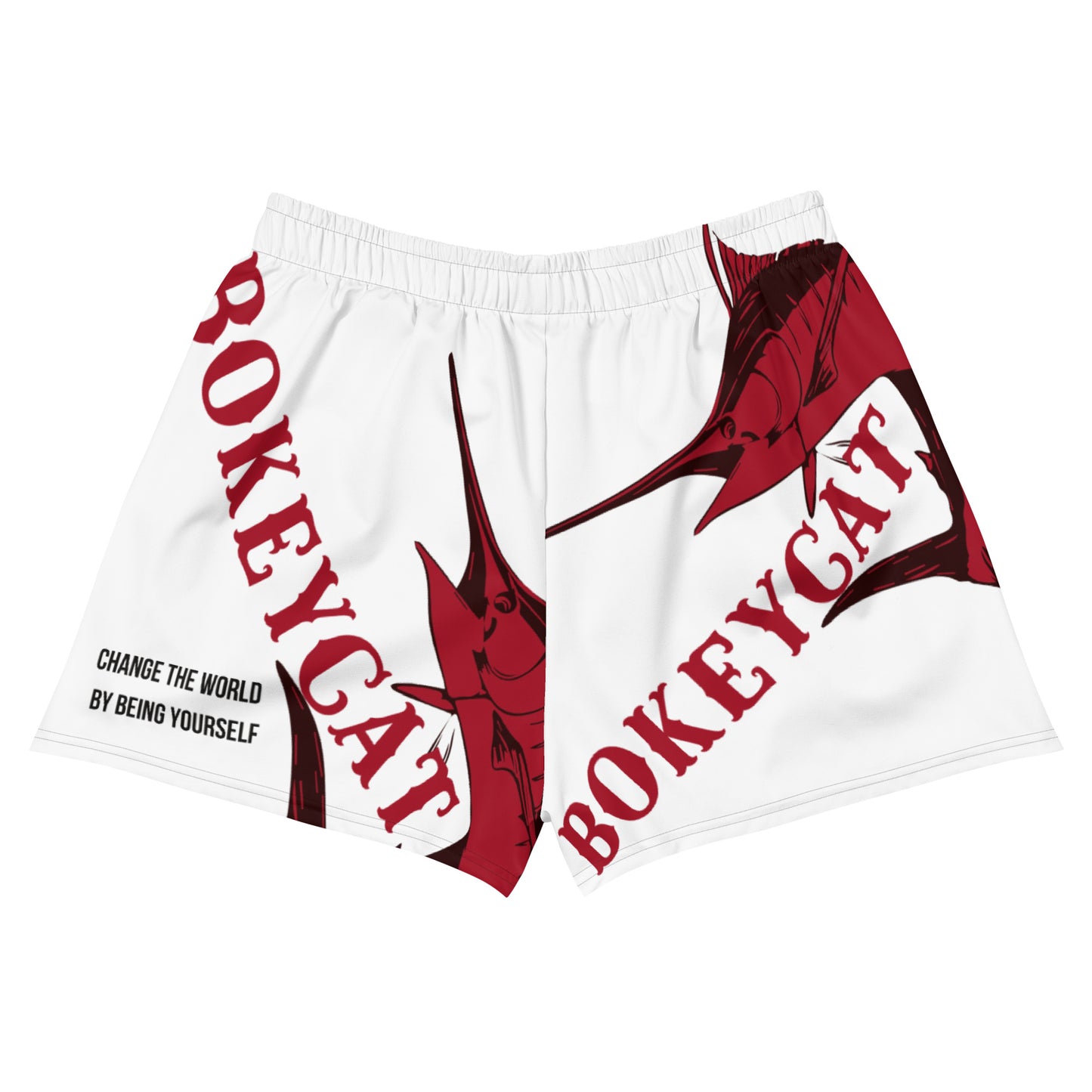BokeyCat Unisex Athletic Shorts