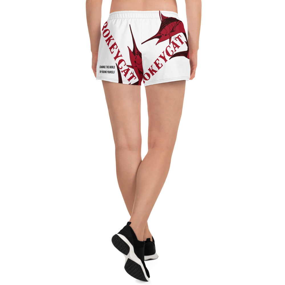 BokeyCat Unisex Athletic Shorts