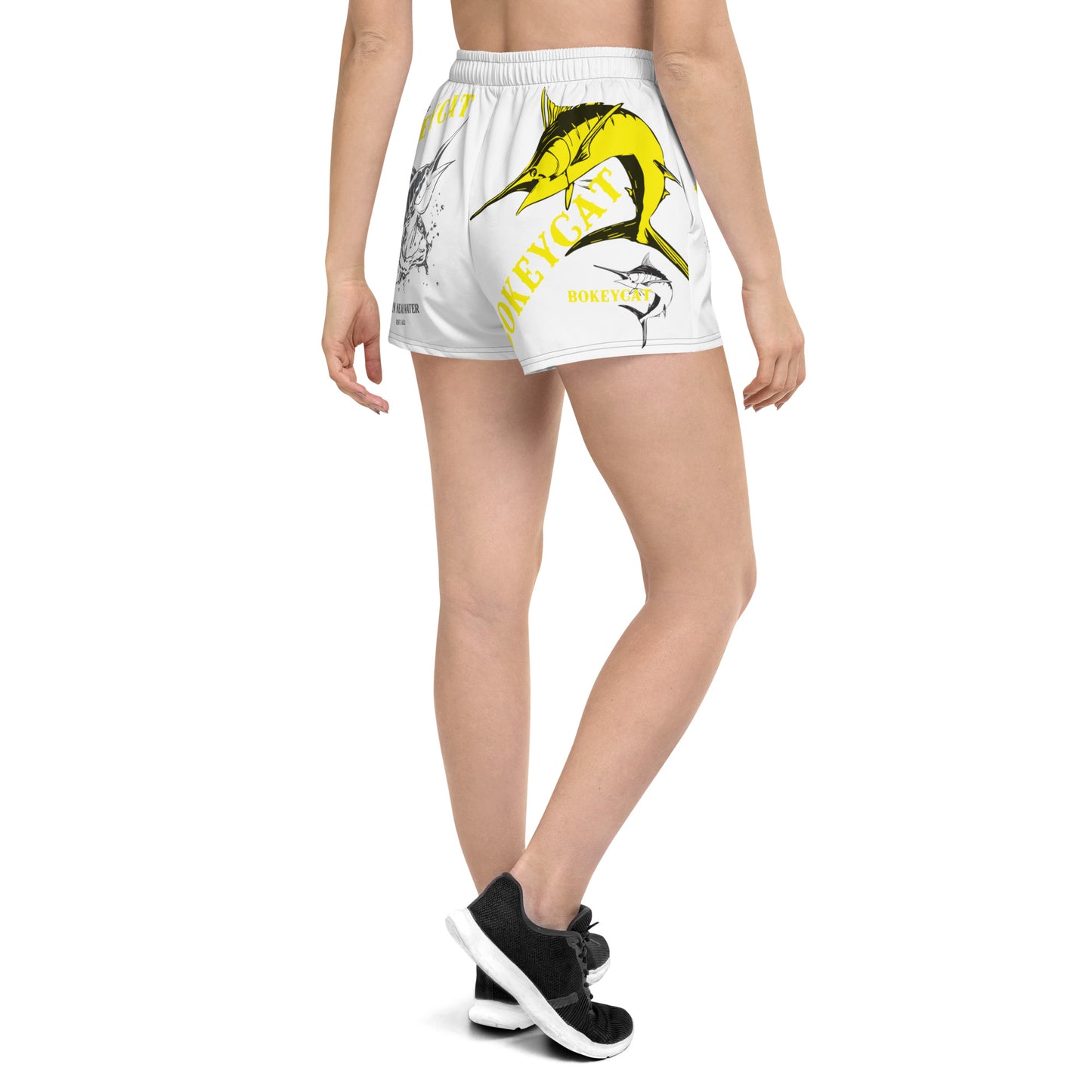 BokeyCat Unisex Athletic Shorts