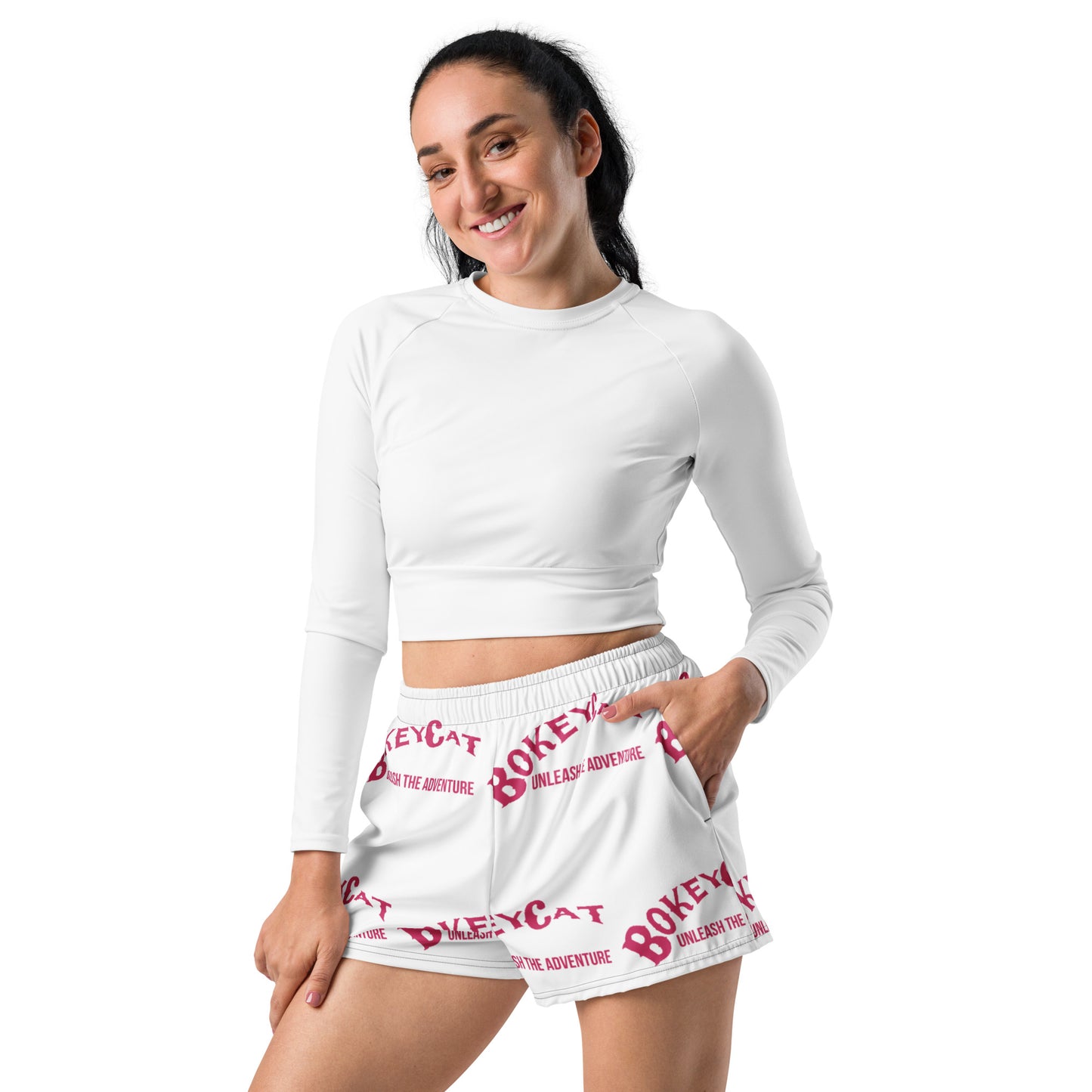 BokeyCat Unisex Athletic Shorts