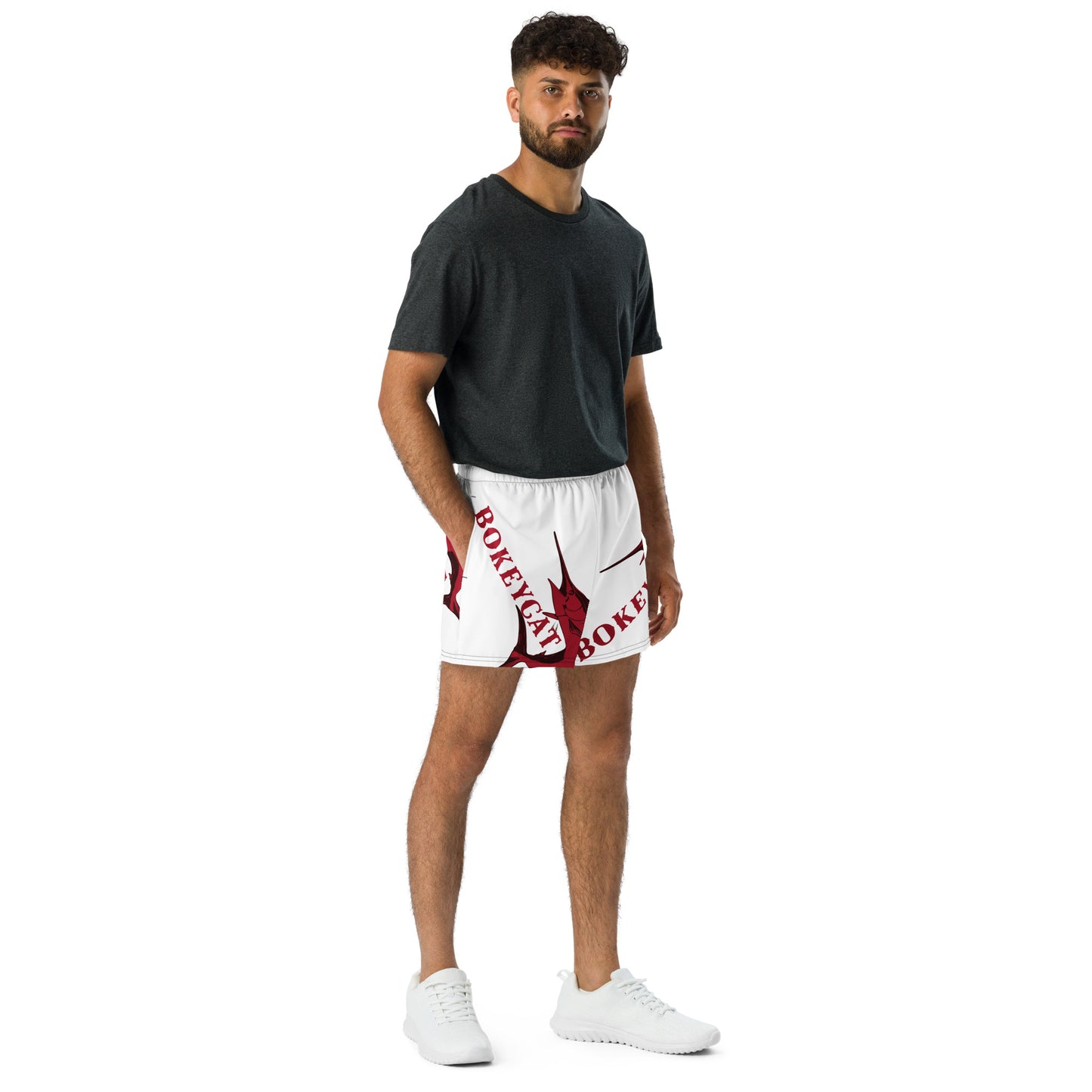 BokeyCat Unisex Athletic Shorts