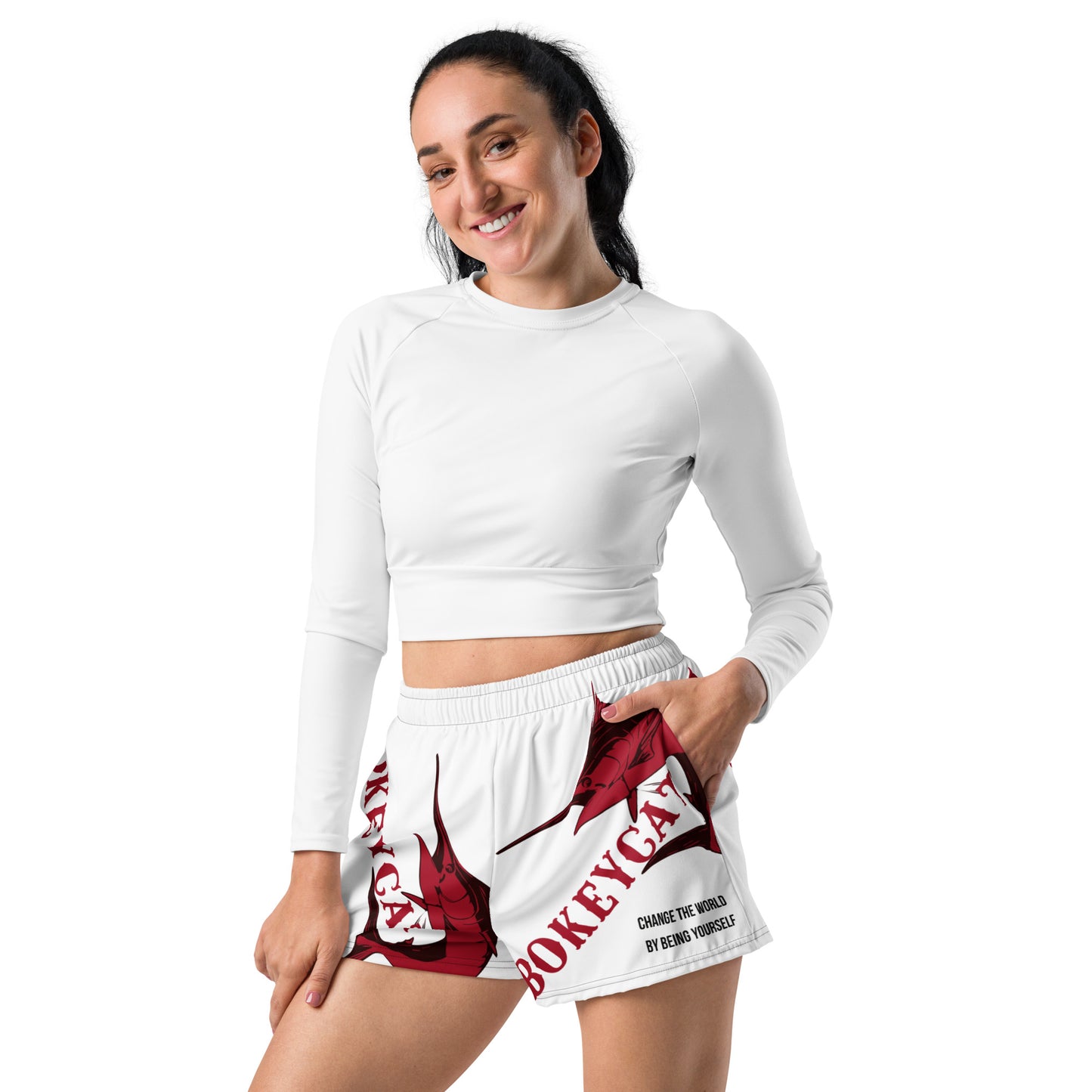 BokeyCat Athletic Shorts