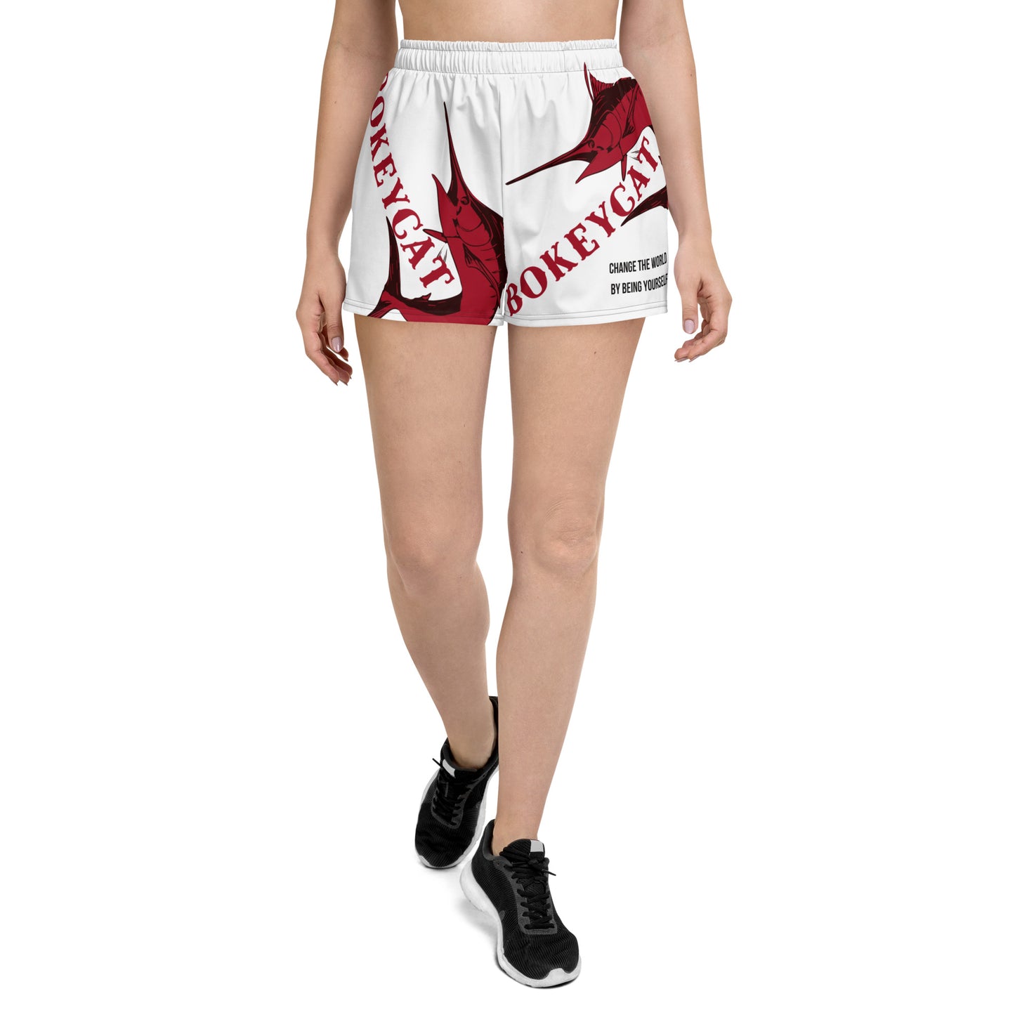 BokeyCat Unisex Athletic Shorts