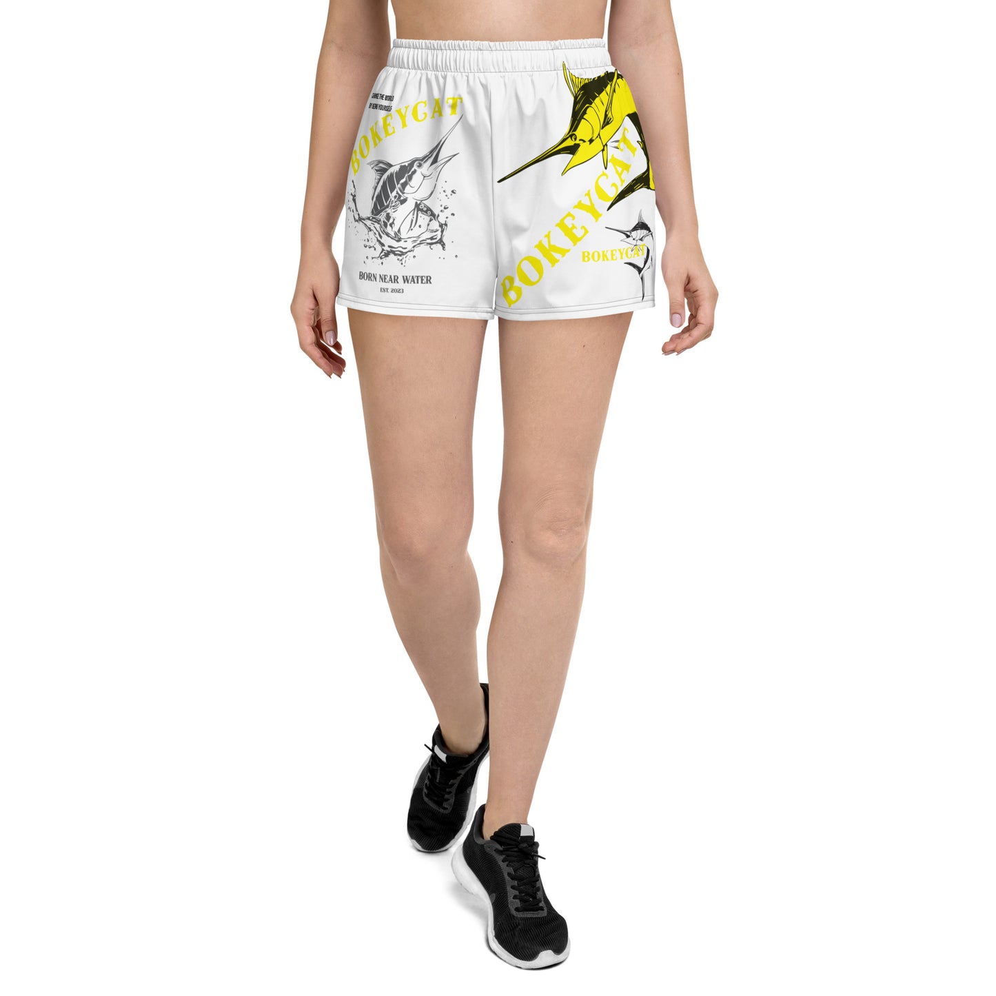BokeyCat Unisex Athletic Shorts
