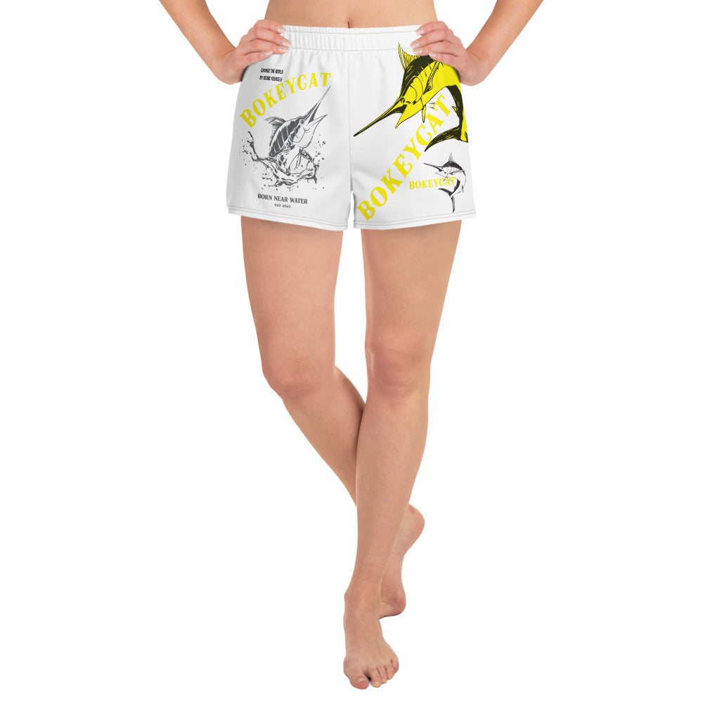 BokeyCat Unisex Athletic Shorts