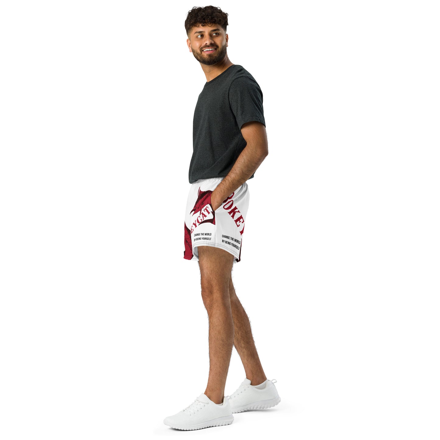 BokeyCat Unisex Athletic Shorts