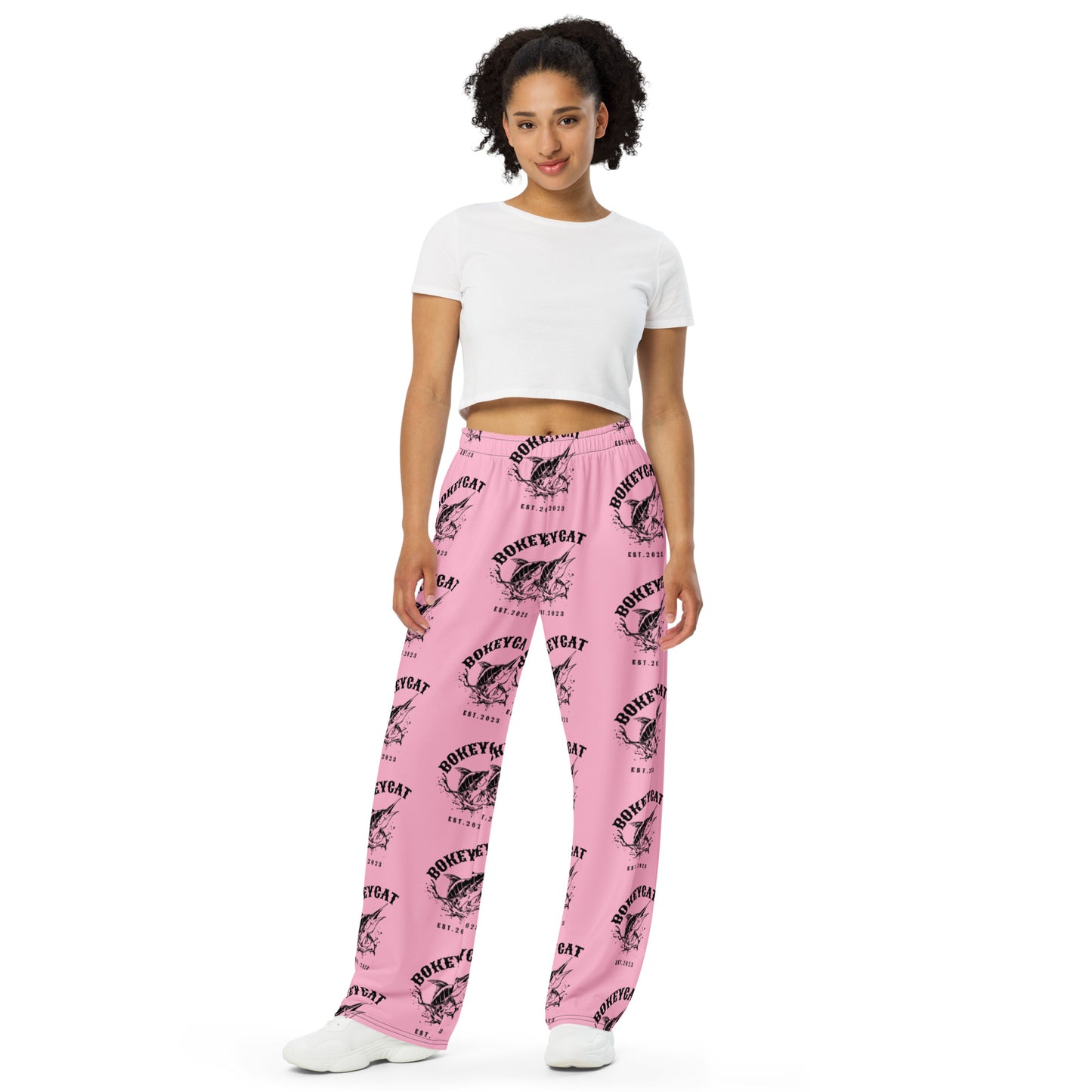 BokeyCat unisex wide-leg pants
