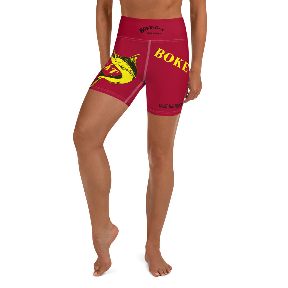 BokeyCat Yoga Shorts