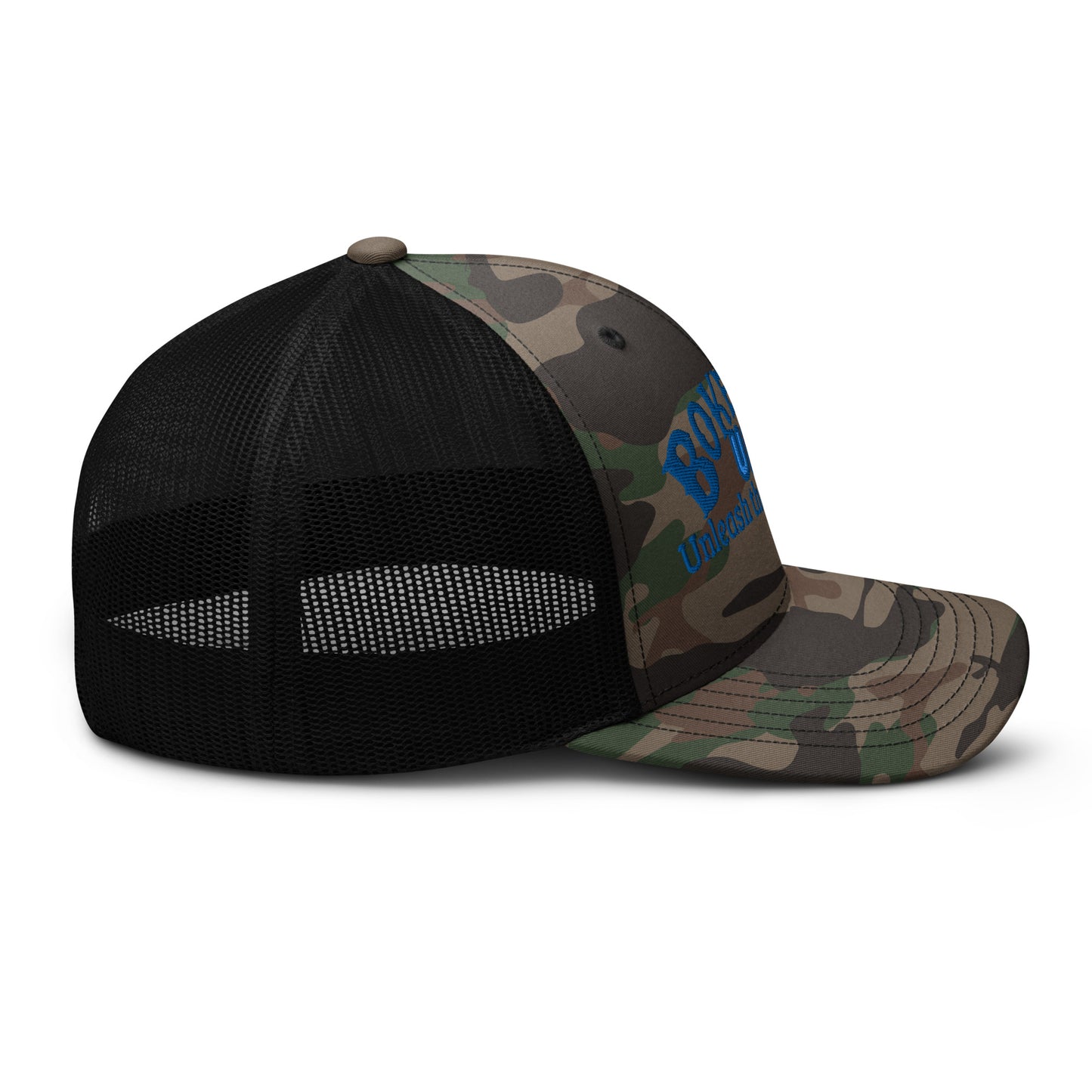 BokeyCat Camouflage trucker hat