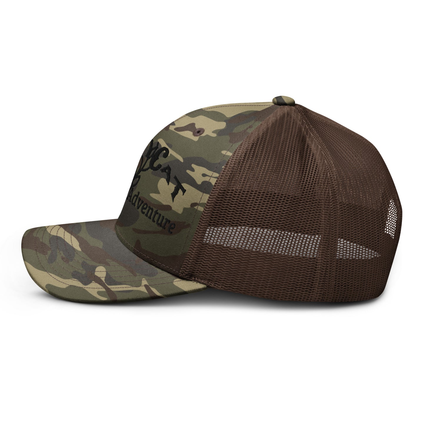 BokeyCat Camouflage trucker hat