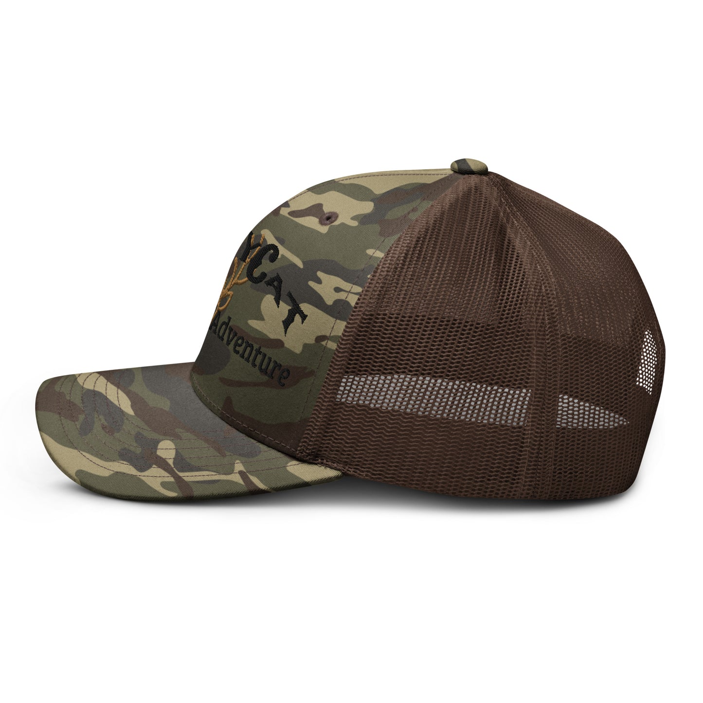 BokeyCat Camouflage trucker hat