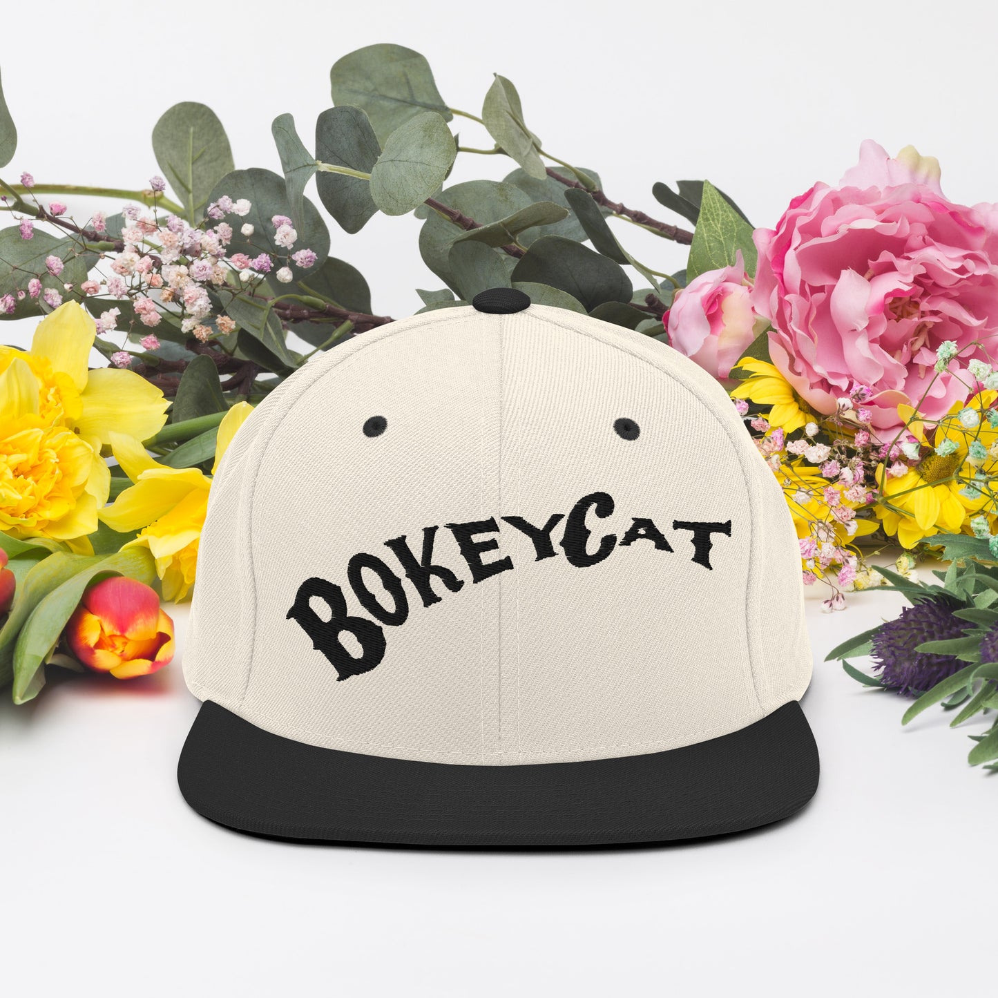BokeyCat Snapback Hat