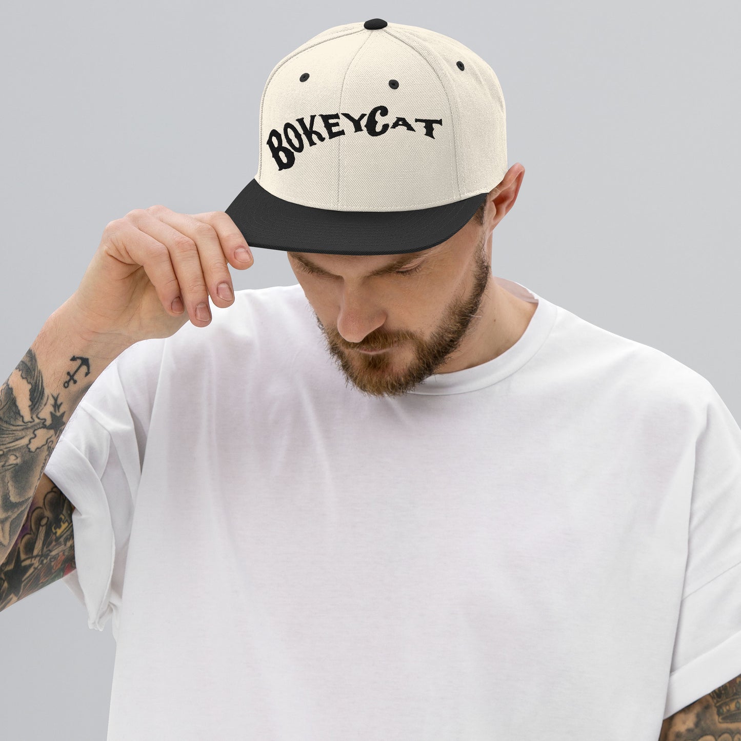 BokeyCat Snapback Hat