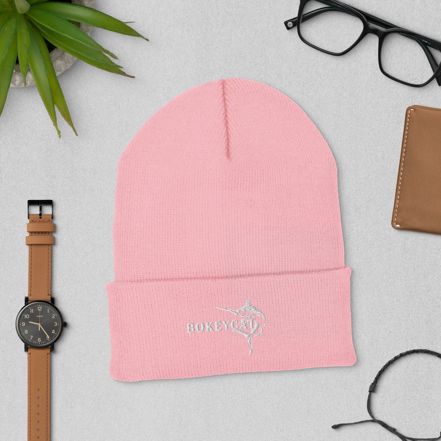 BokeyCat Cuffed Beanie