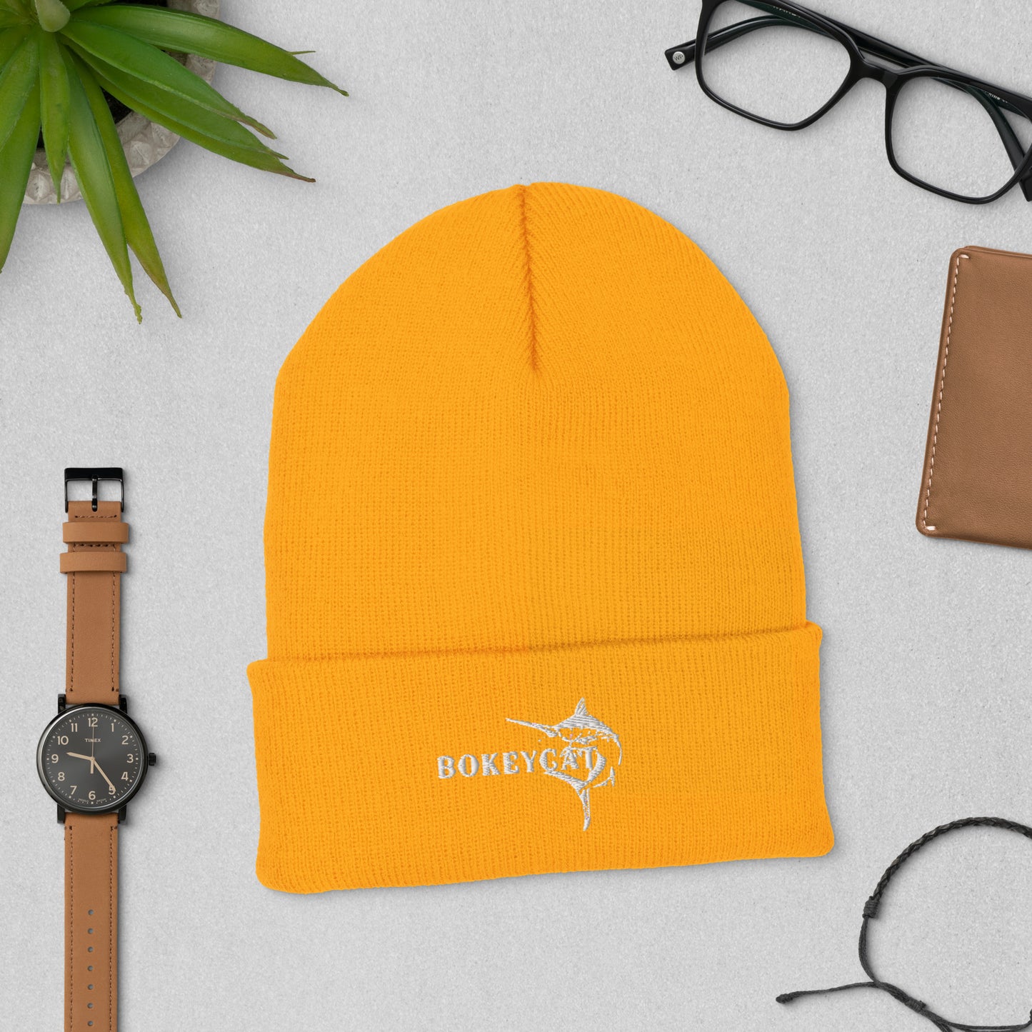 BokeyCat Cuffed Beanie