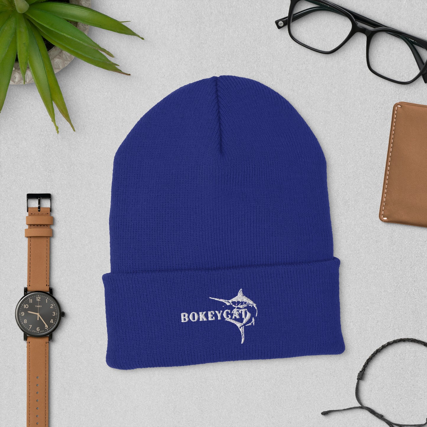 BokeyCat Cuffed Beanie