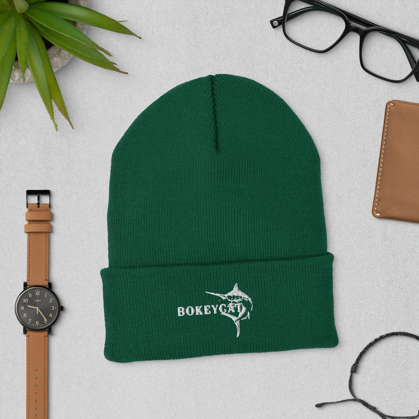 BokeyCat Cuffed Beanie