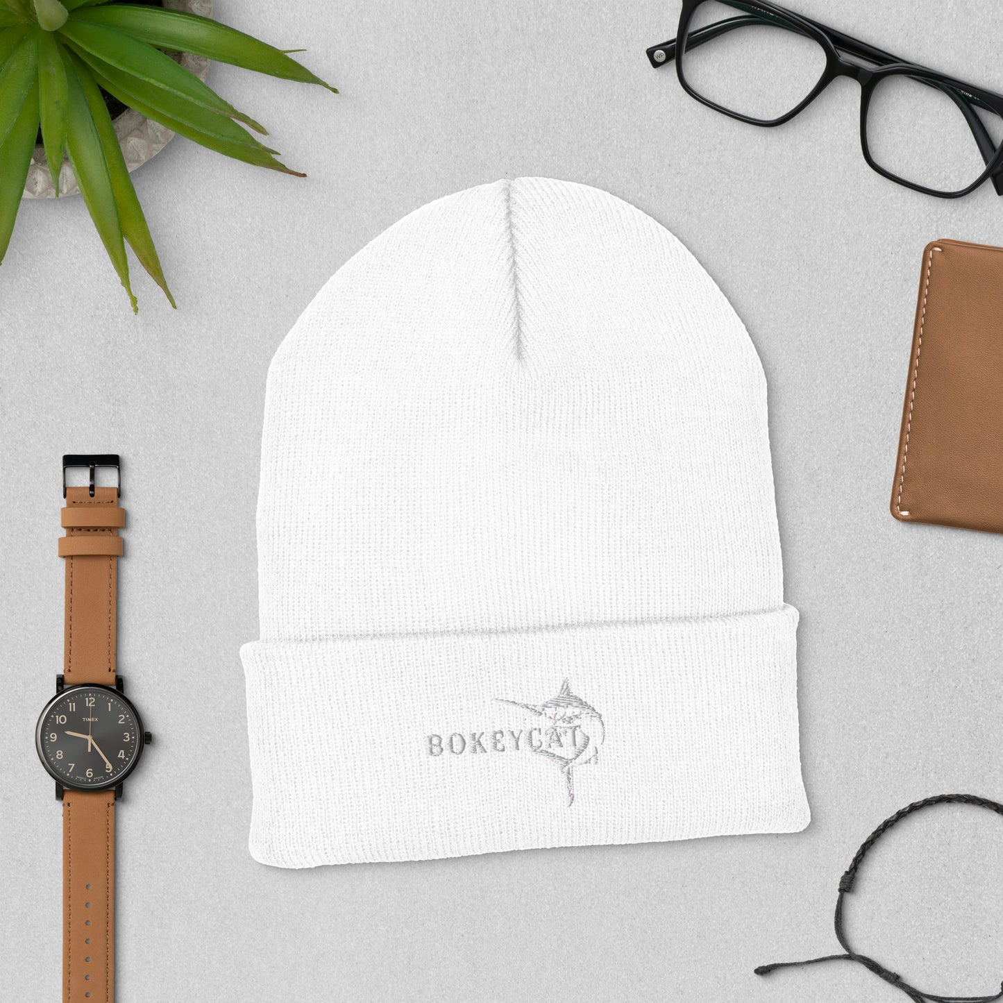 BokeyCat Cuffed Beanie
