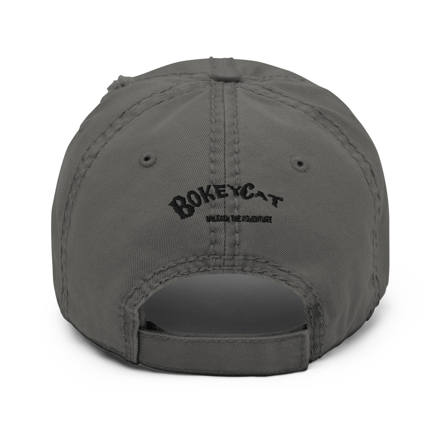 BokeyCat Distressed Dad Hat