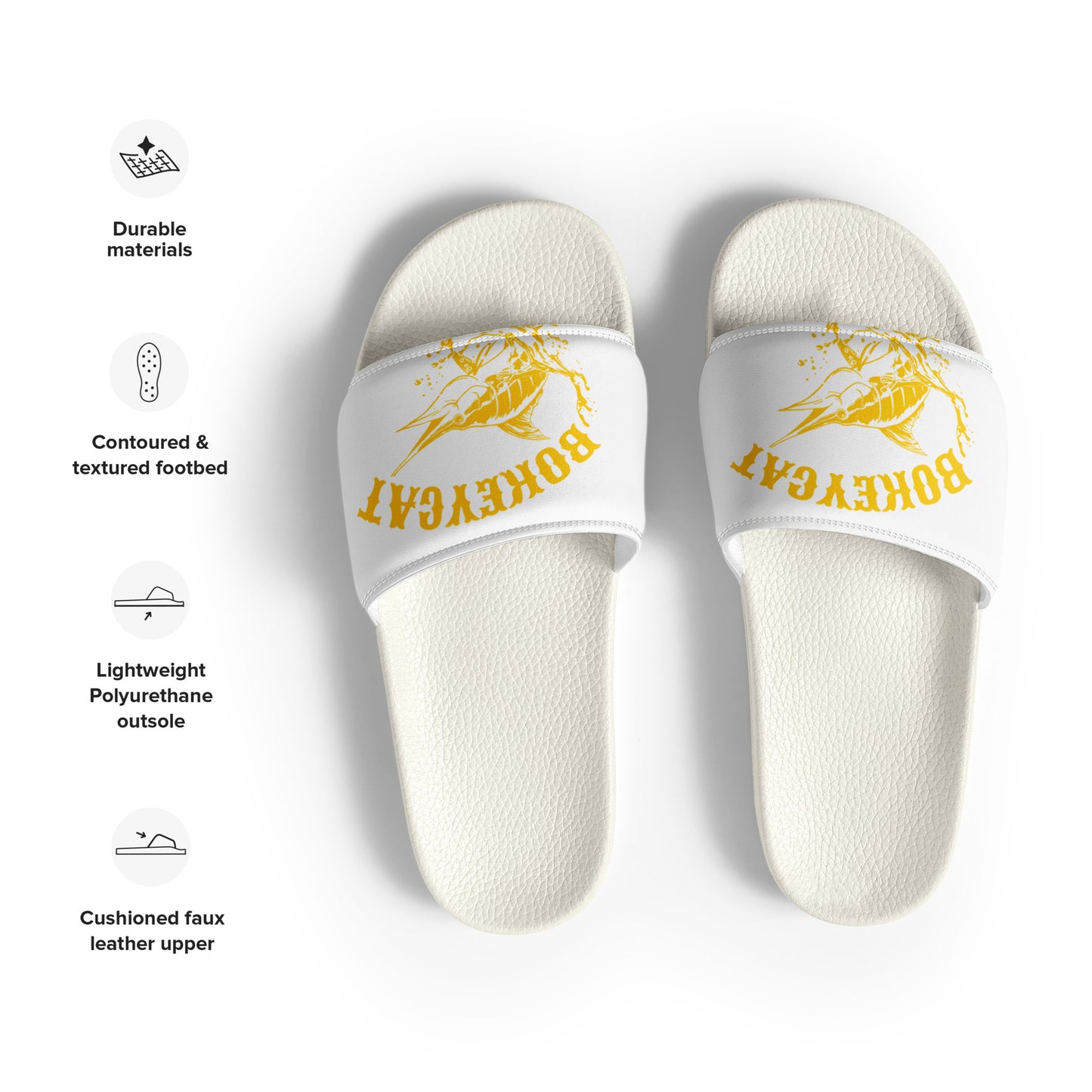 BokeyCat Men’s slides .