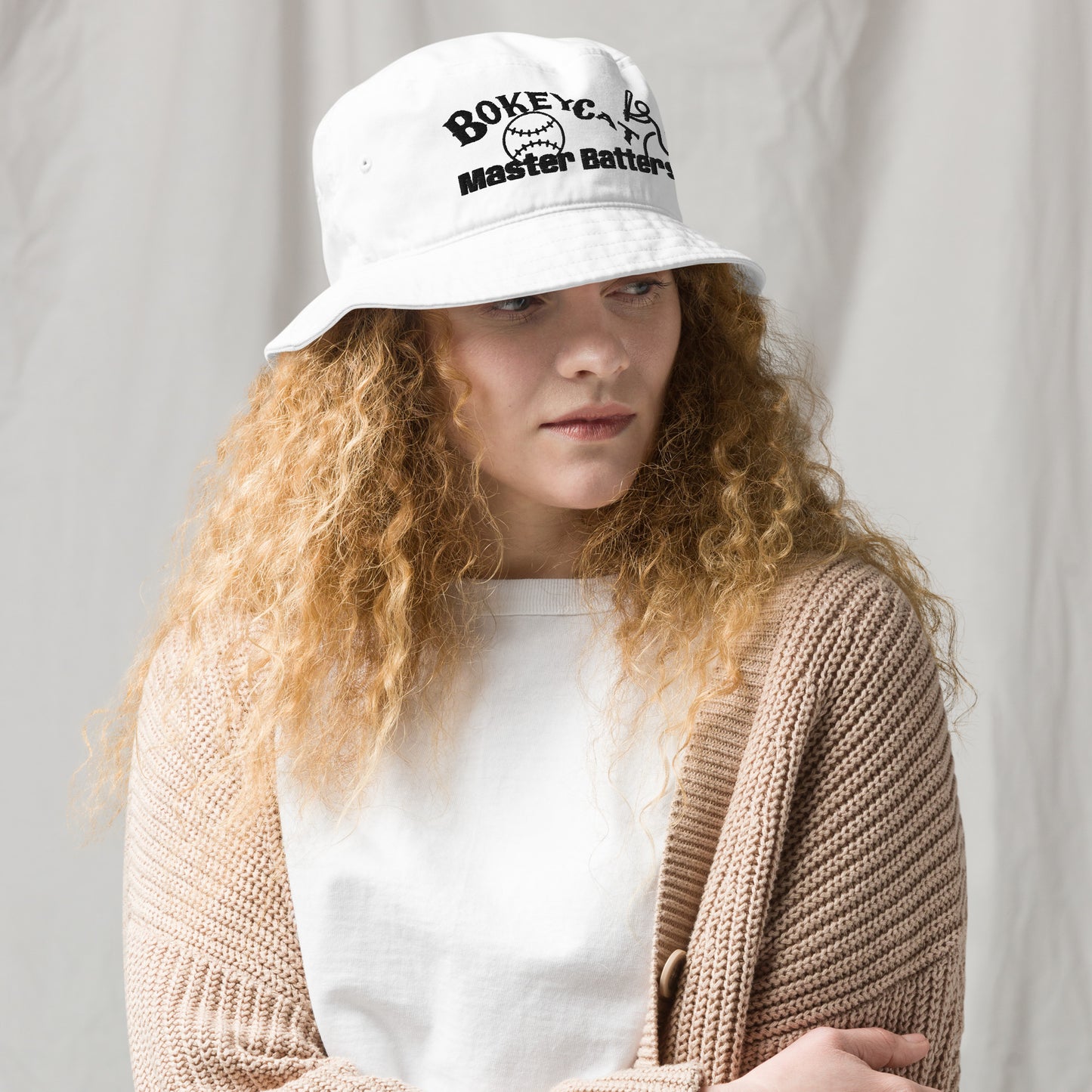 BokeyCat Organic bucket hat