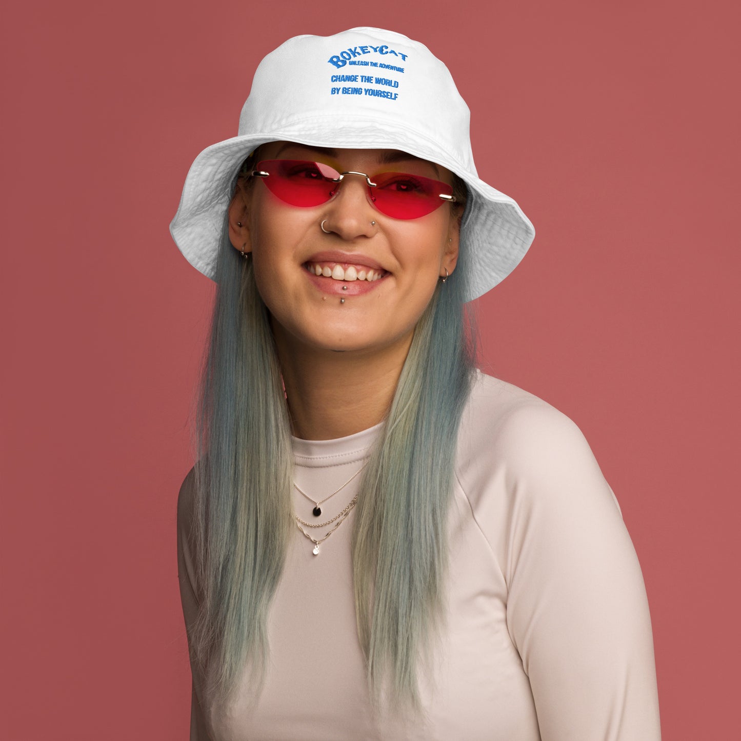 BokeyCat Organic bucket hat