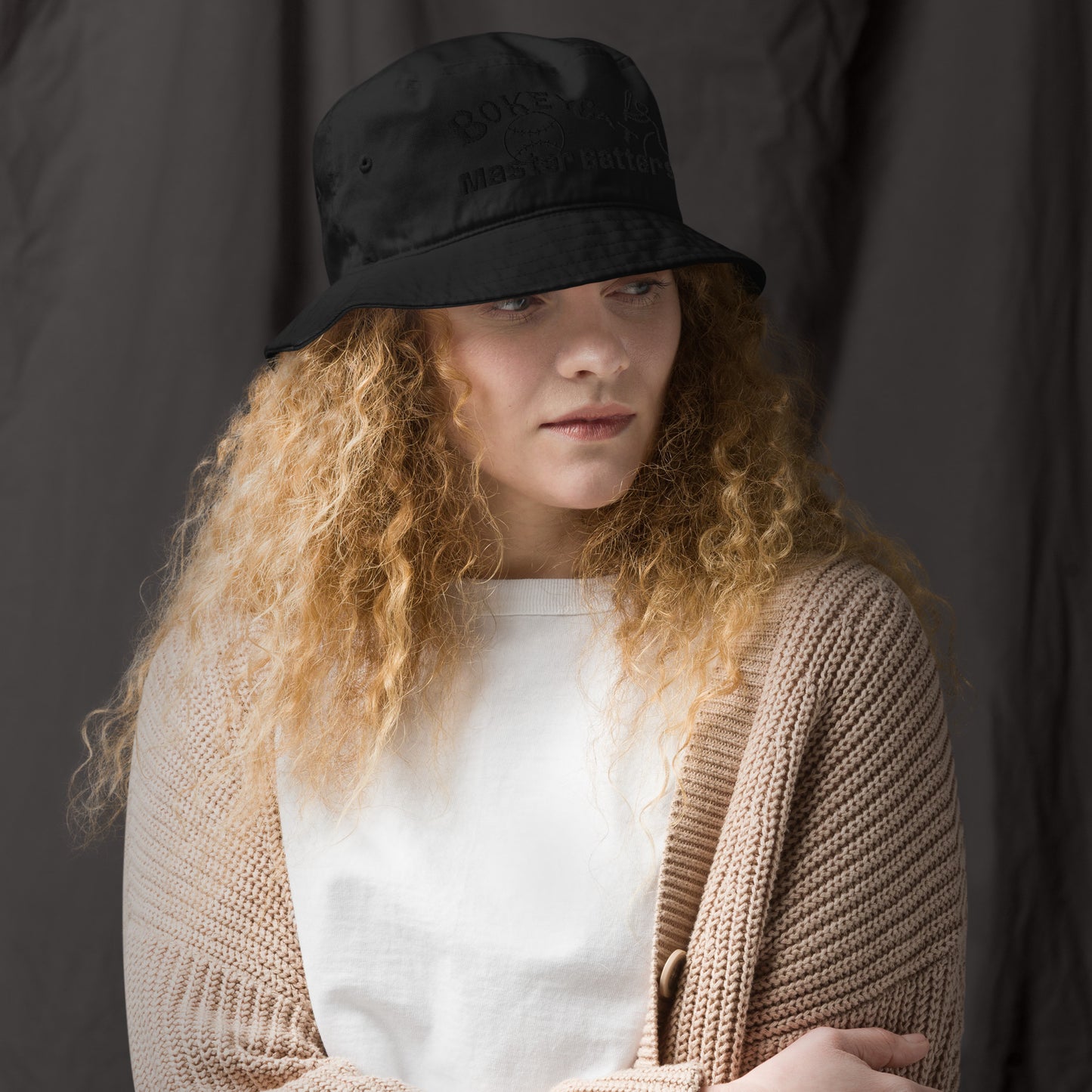 BokeyCat Organic bucket hat