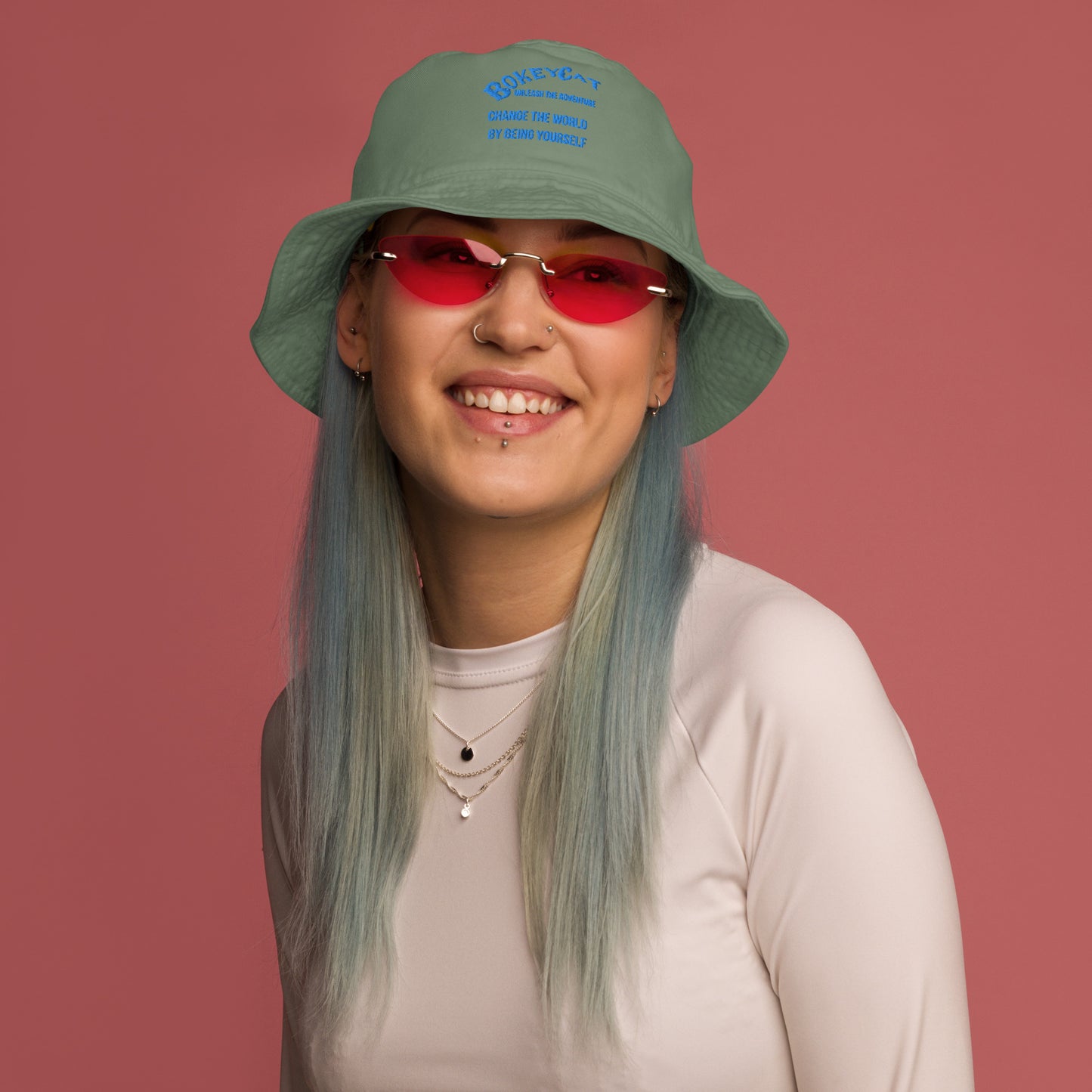 BokeyCat Organic bucket hat