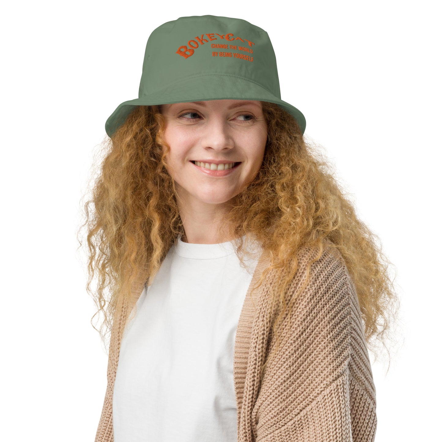 BokeyCat Organic bucket hat