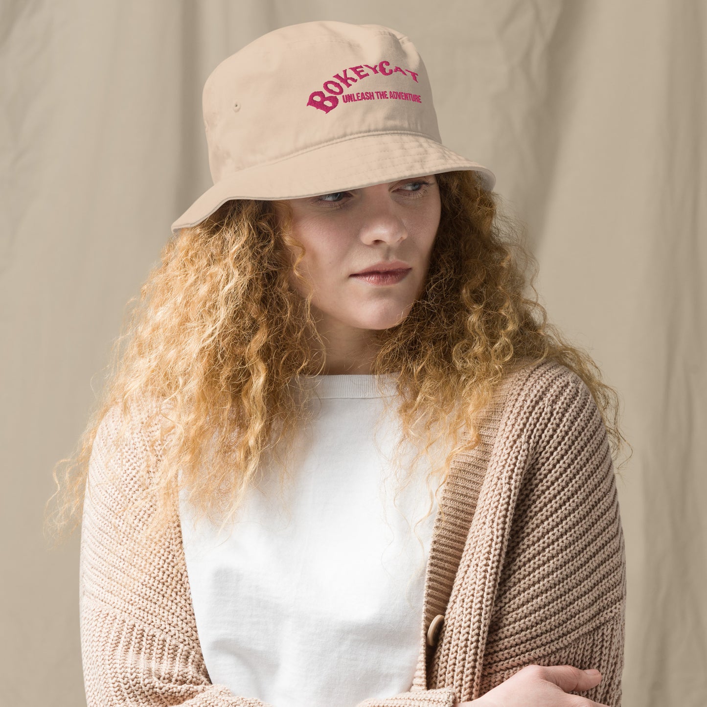 BokeyCat Organic bucket hat