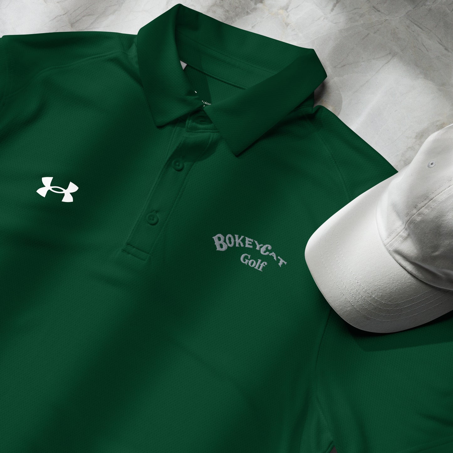 BokeyCat Under Armour® men's polo