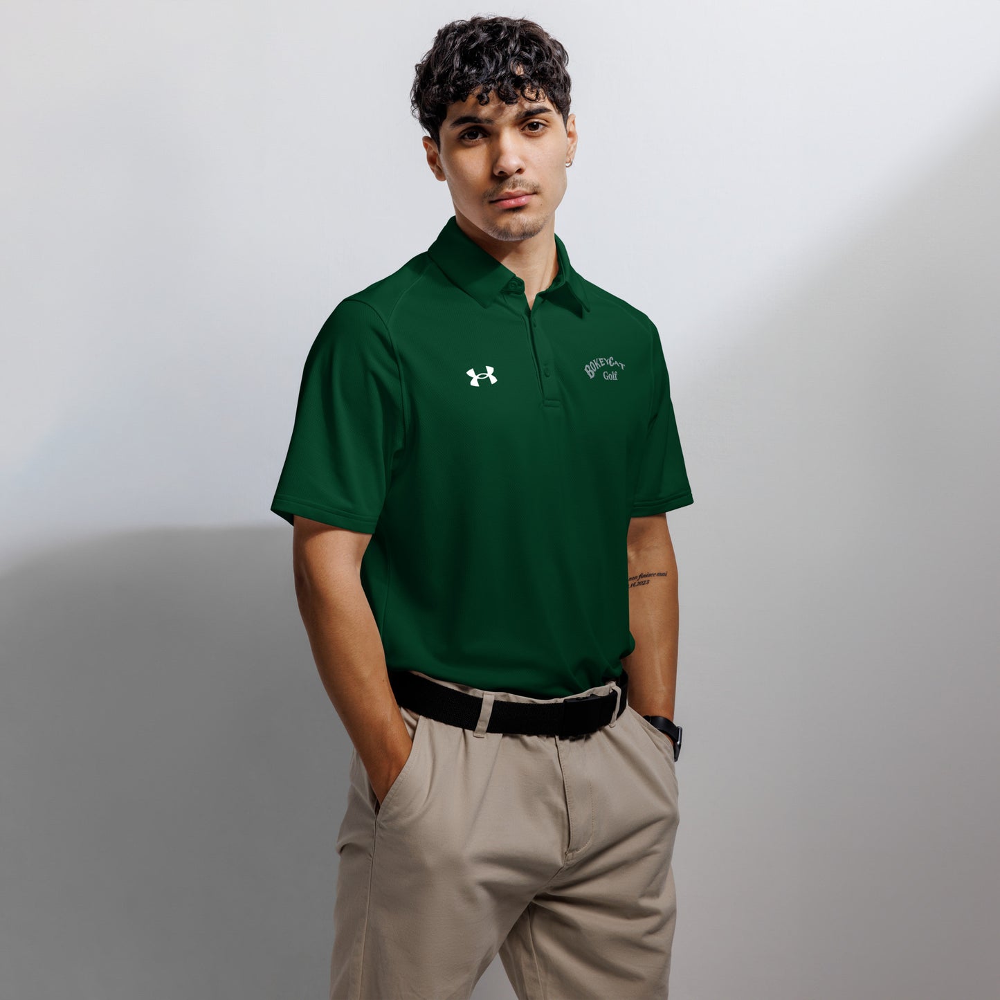 BokeyCat Under Armour® men's polo