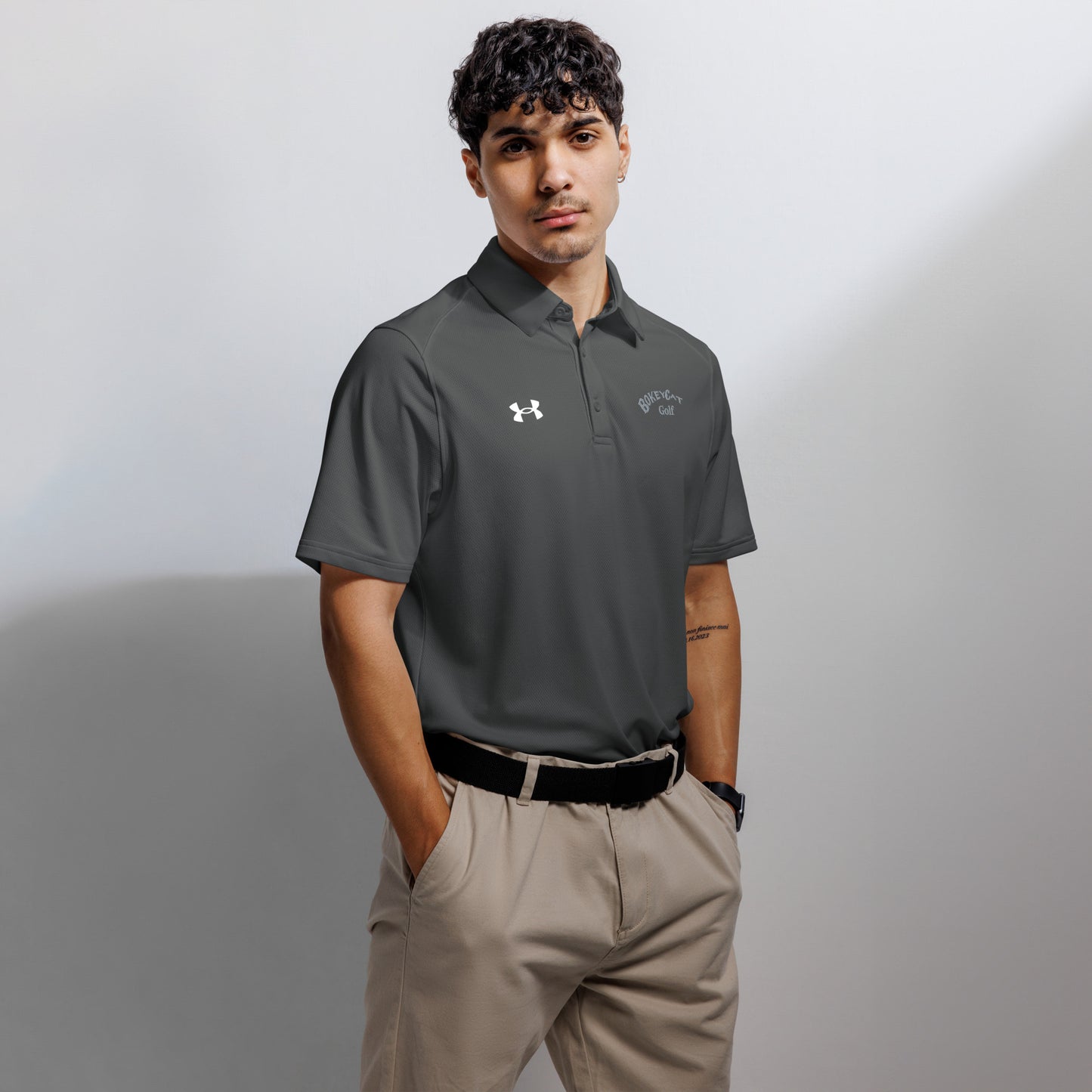 BokeyCat Under Armour® men's polo
