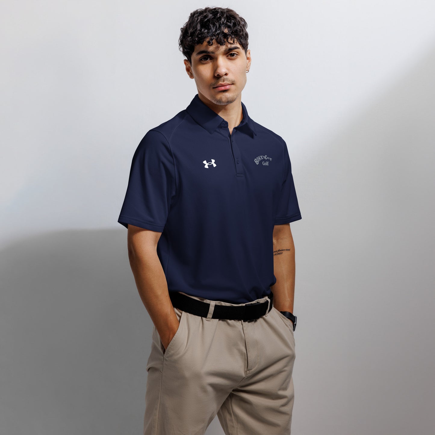 BokeyCat Under Armour® men's polo
