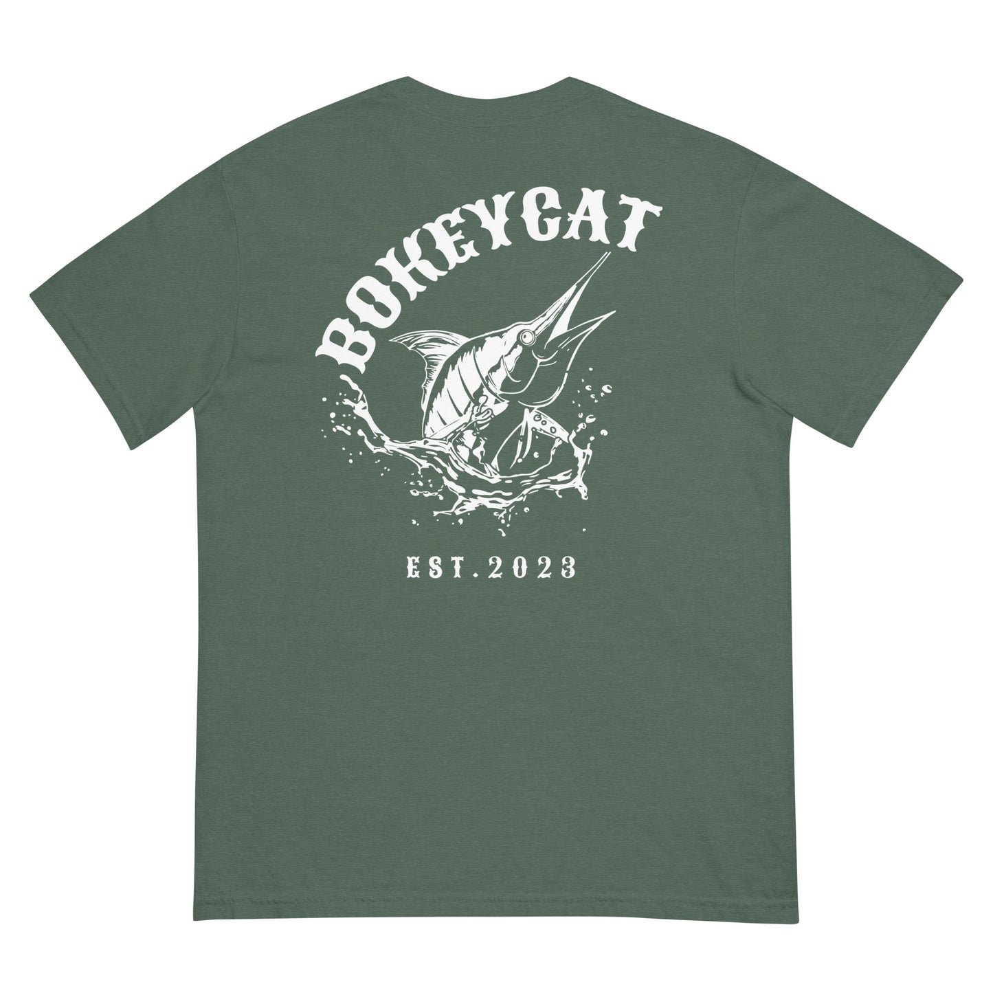 BokeyCat garment-dyed heavyweight t-shirt