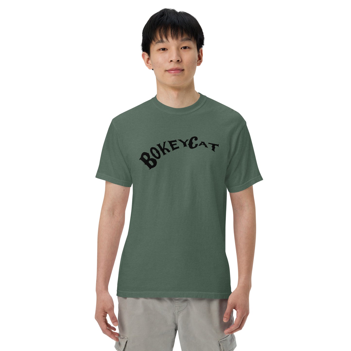 BokeyCat garment-dyed heavyweight t-shirt