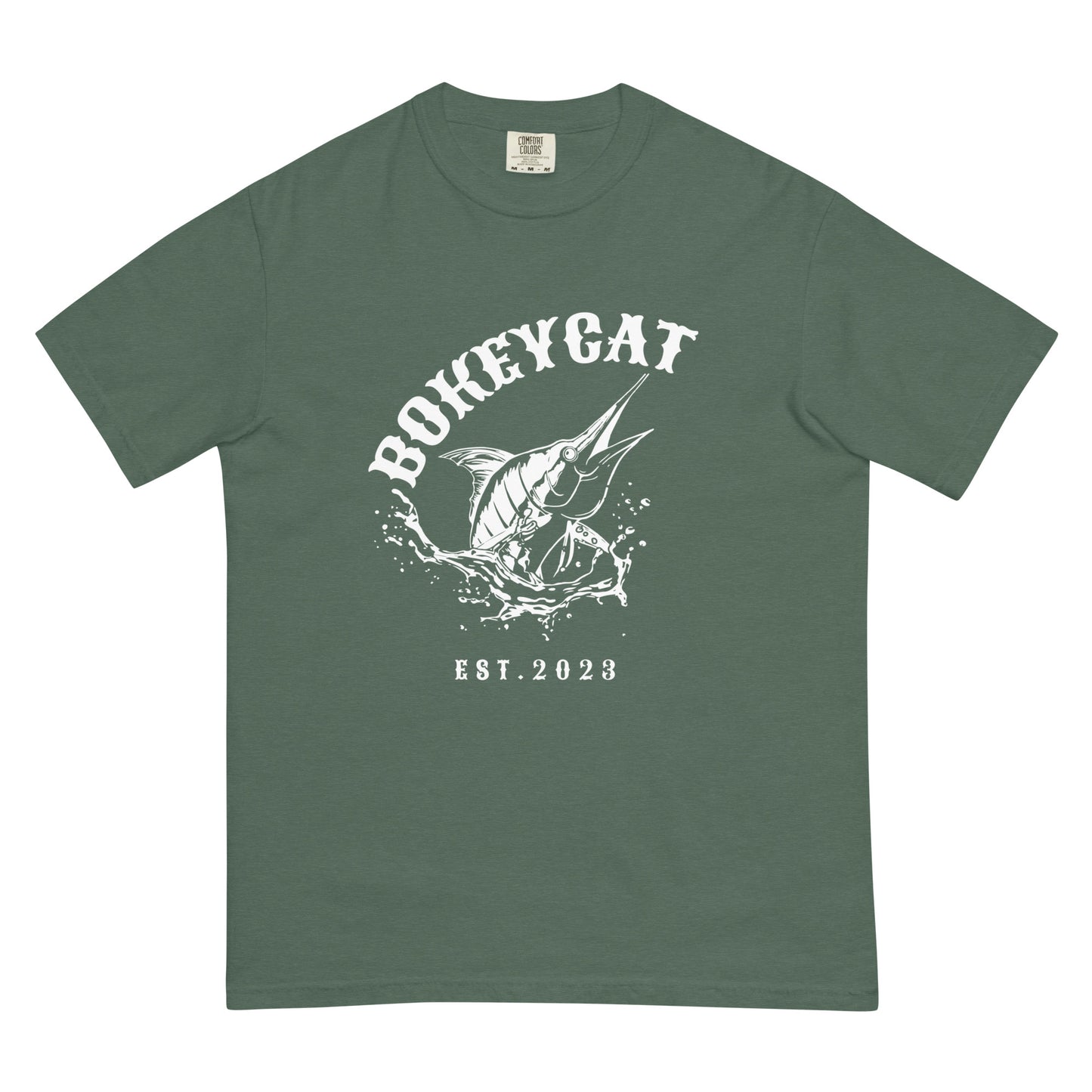 BokeyCat garment-dyed heavyweight t-shirt