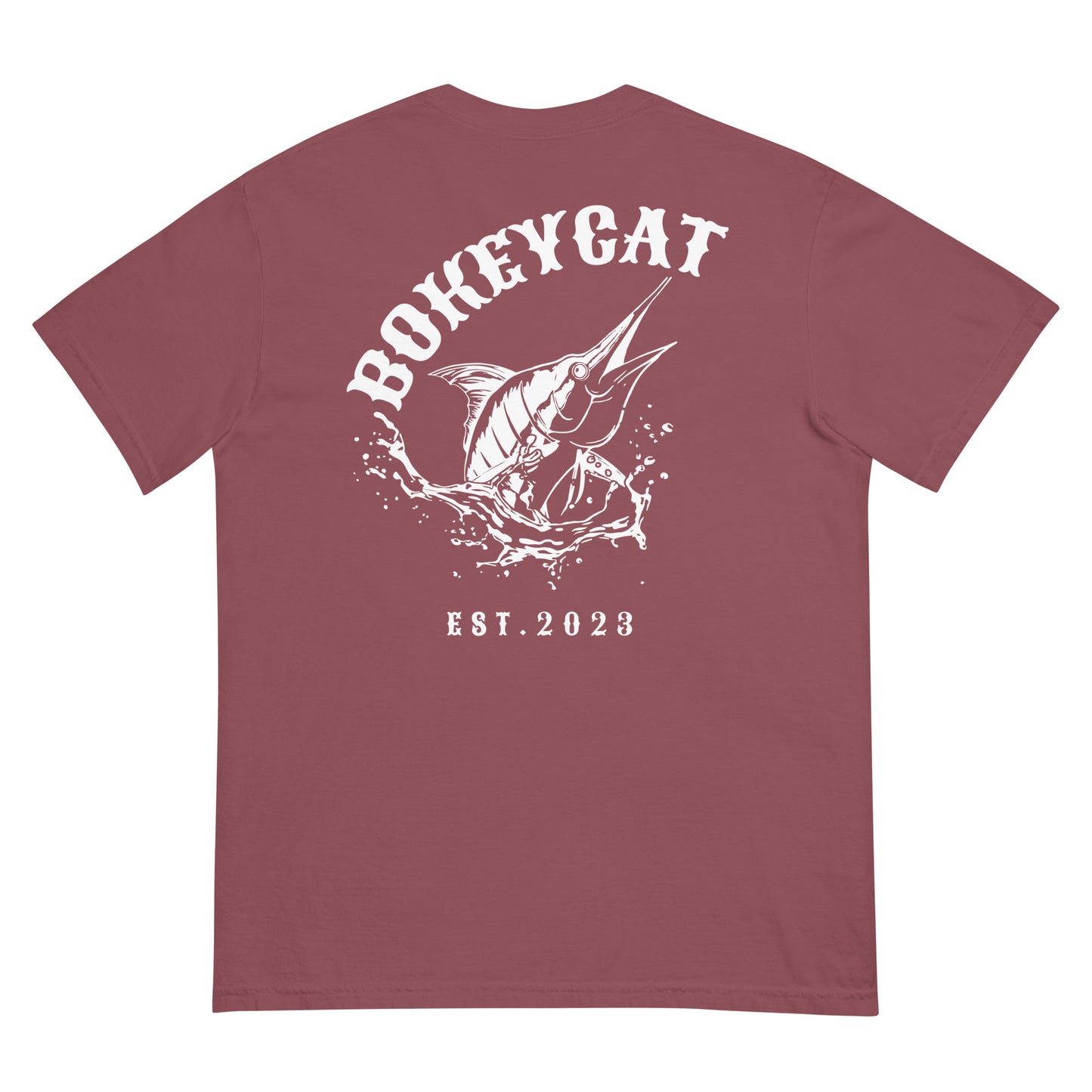 BokeyCat garment-dyed heavyweight t-shirt