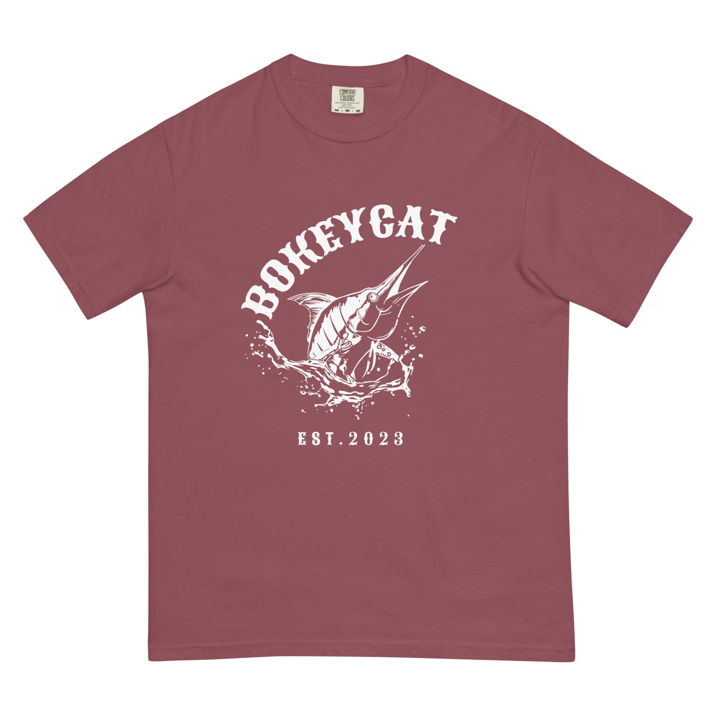 BokeyCat garment-dyed heavyweight t-shirt