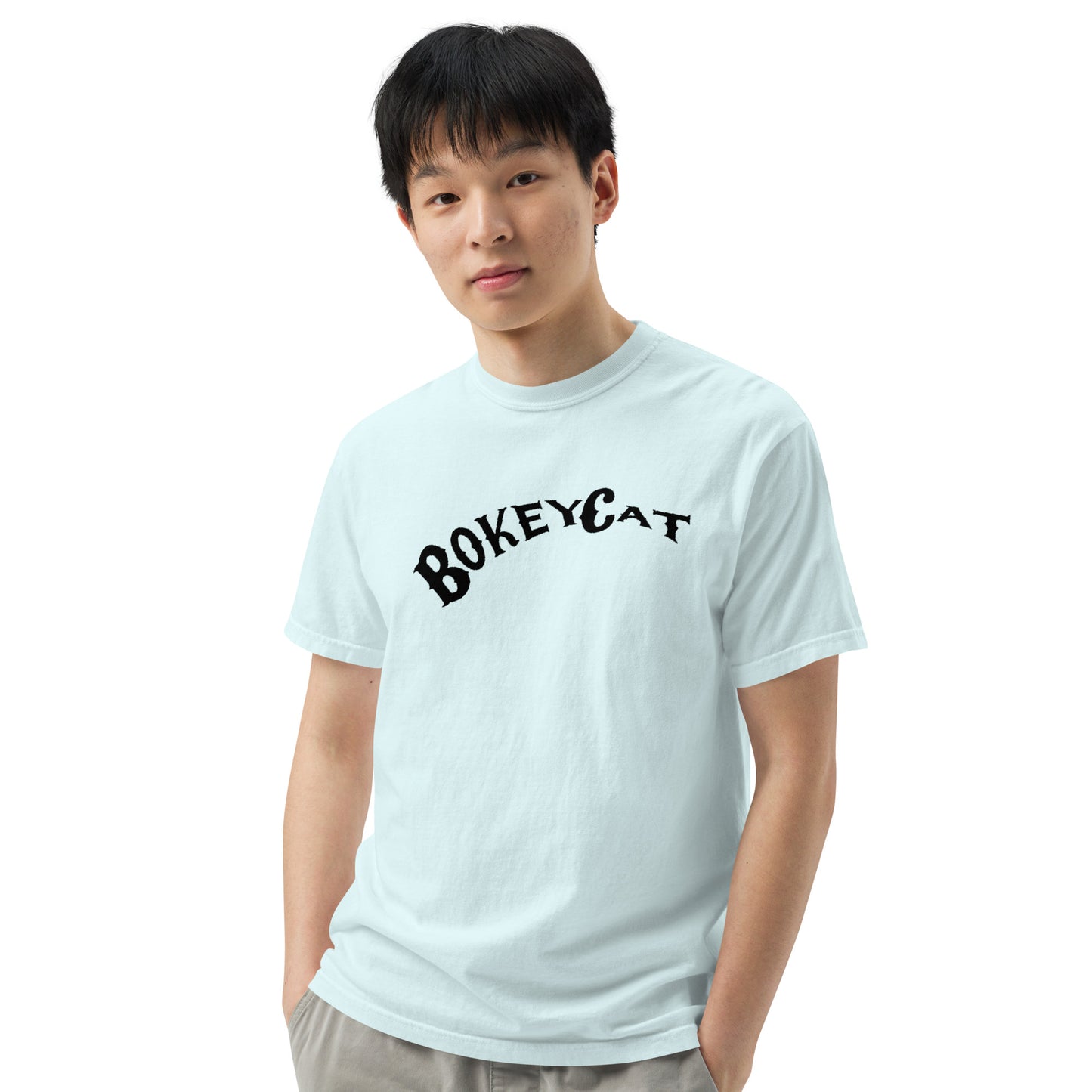 BokeyCat garment-dyed heavyweight t-shirt