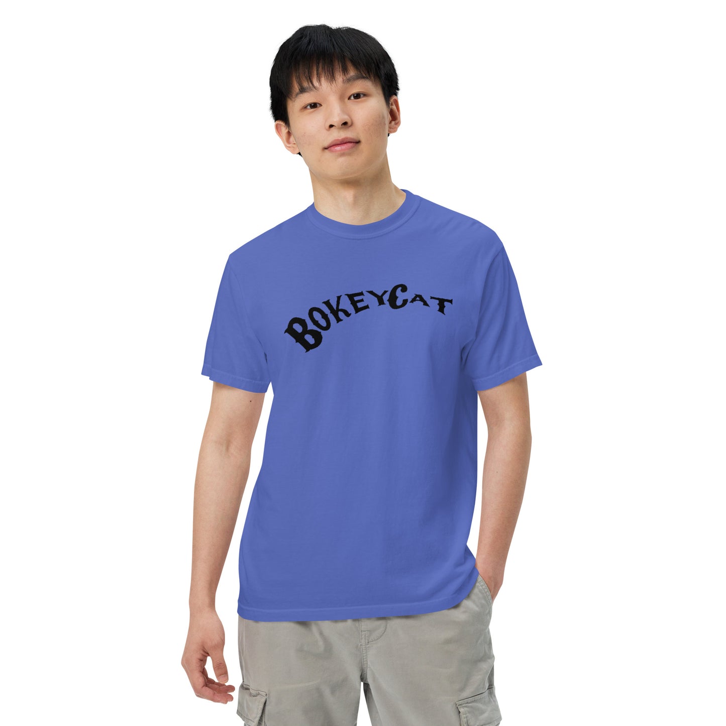 BokeyCat garment-dyed heavyweight t-shirt