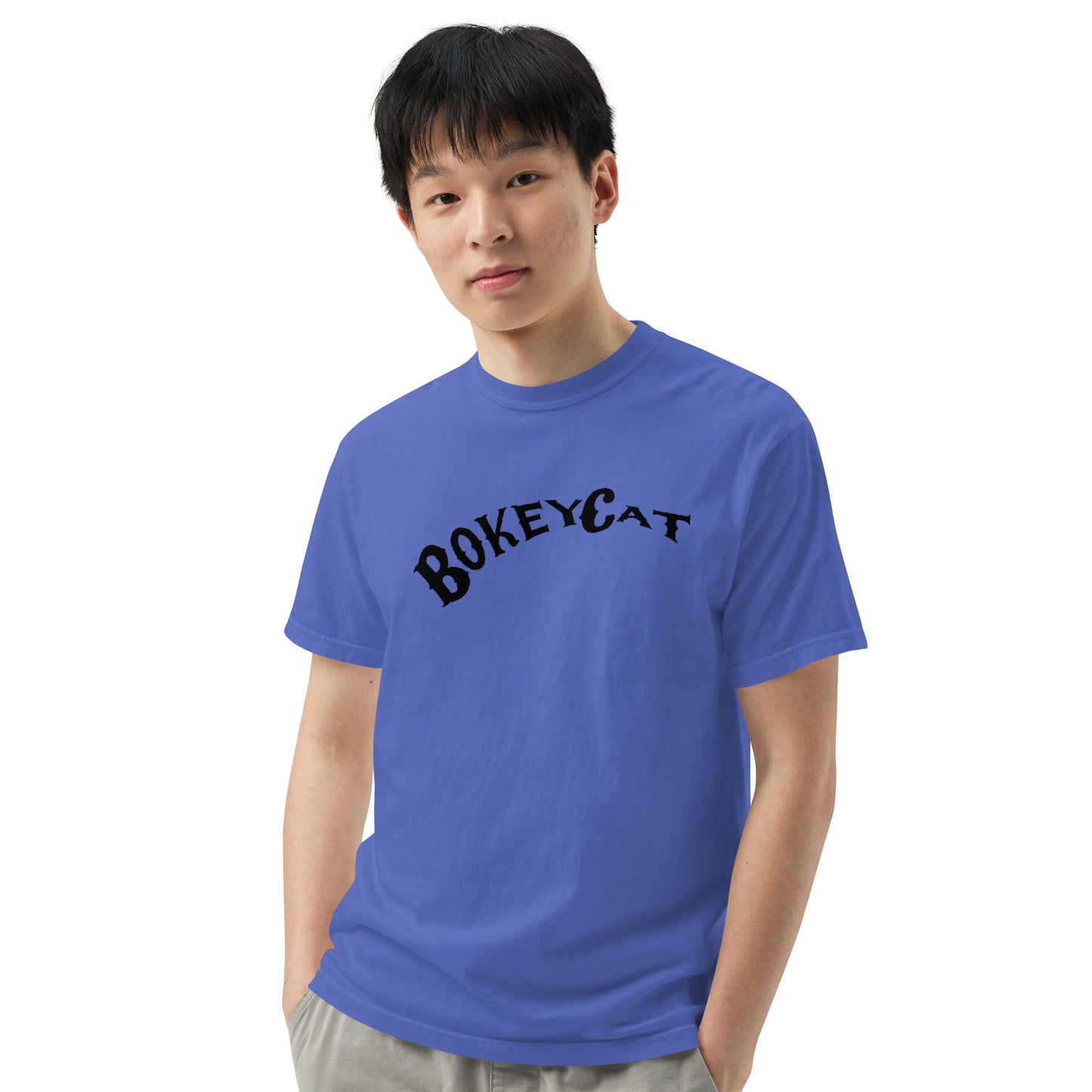 BokeyCat garment-dyed heavyweight t-shirt