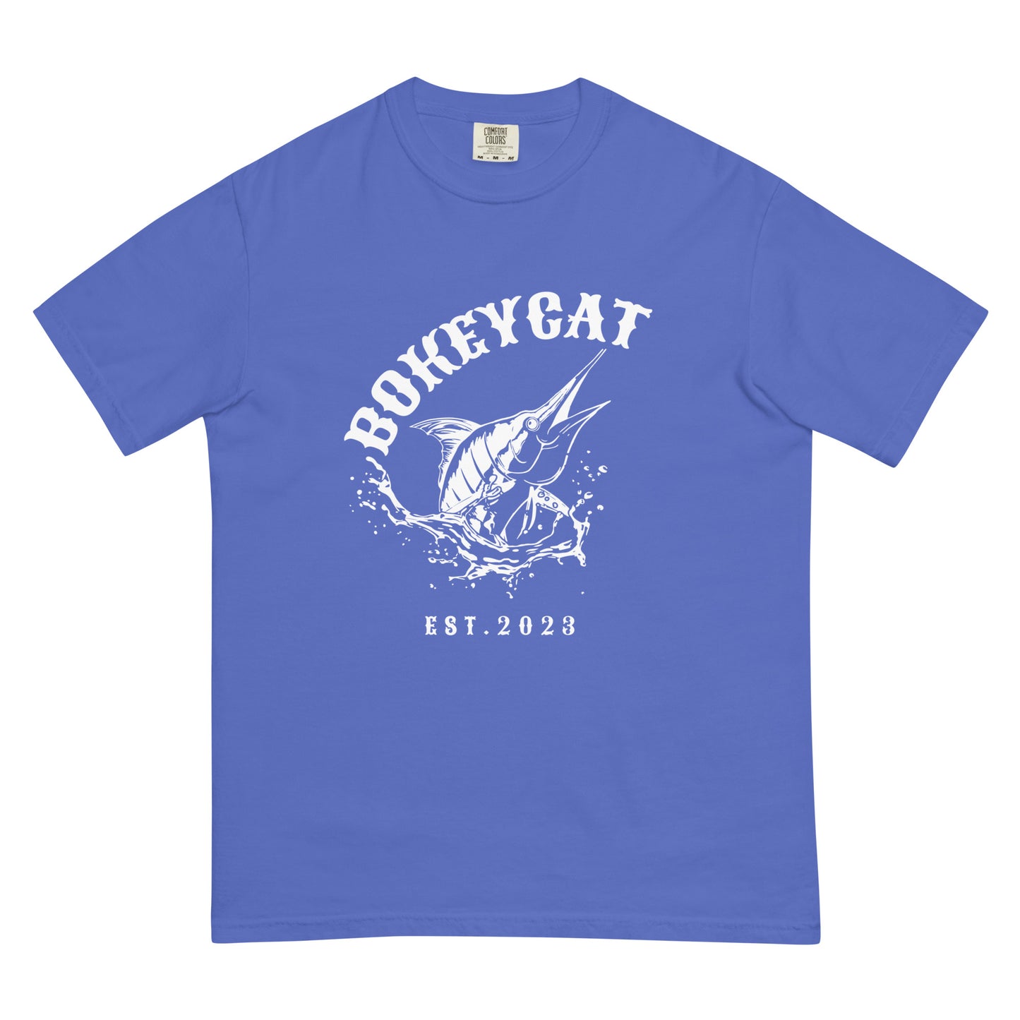 BokeyCat garment-dyed heavyweight t-shirt