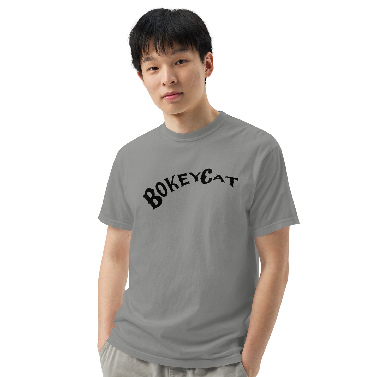 BokeyCat garment-dyed heavyweight t-shirt