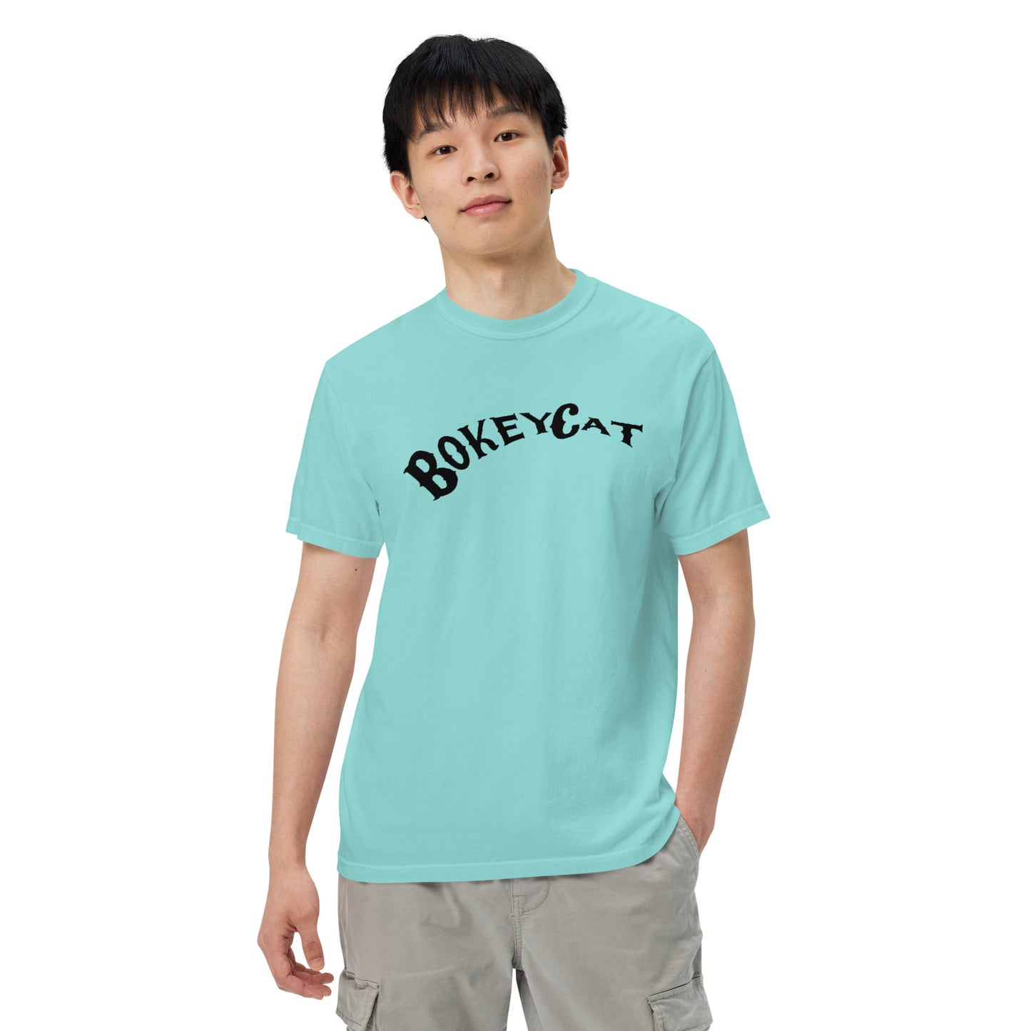 BokeyCat garment-dyed heavyweight t-shirt