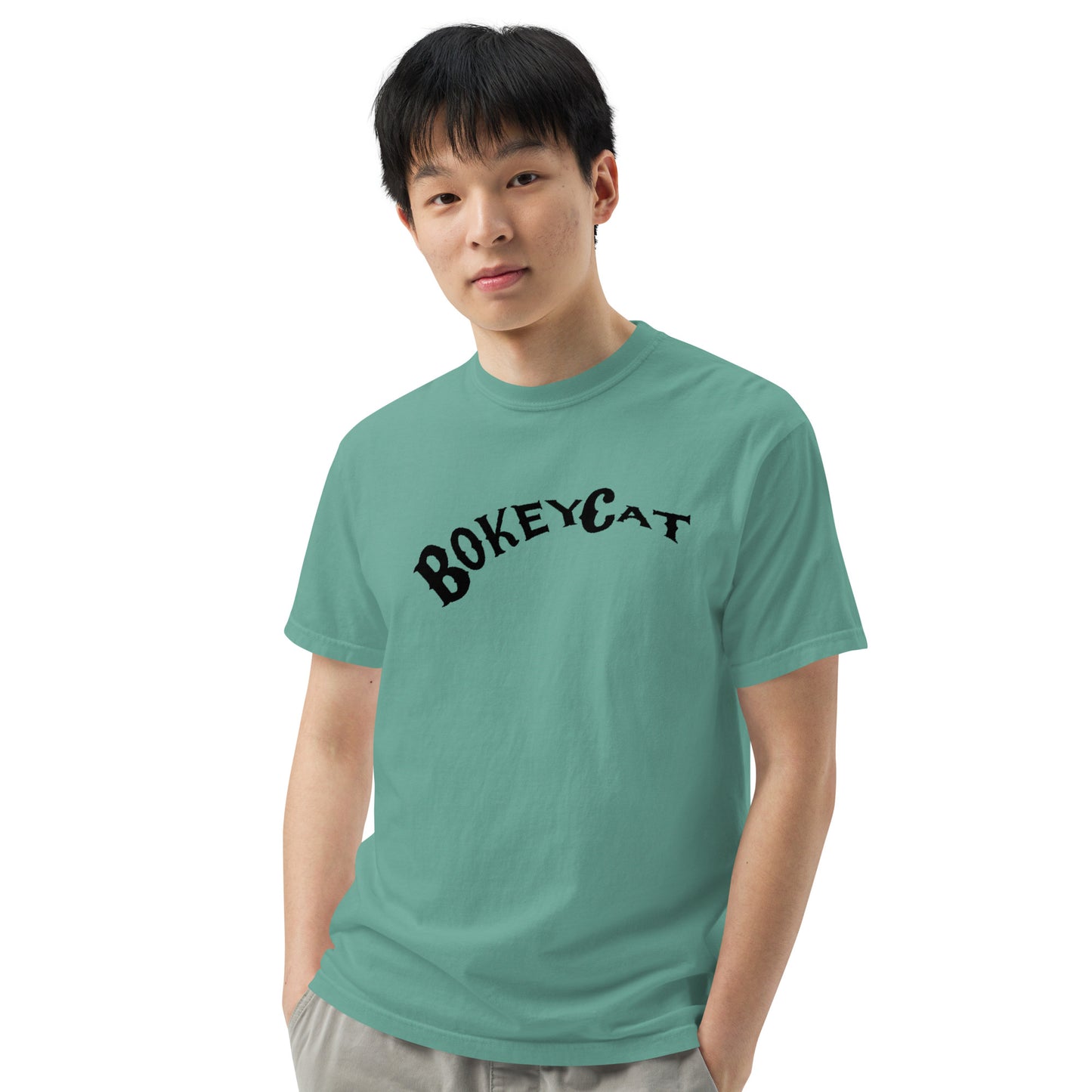 BokeyCat garment-dyed heavyweight t-shirt